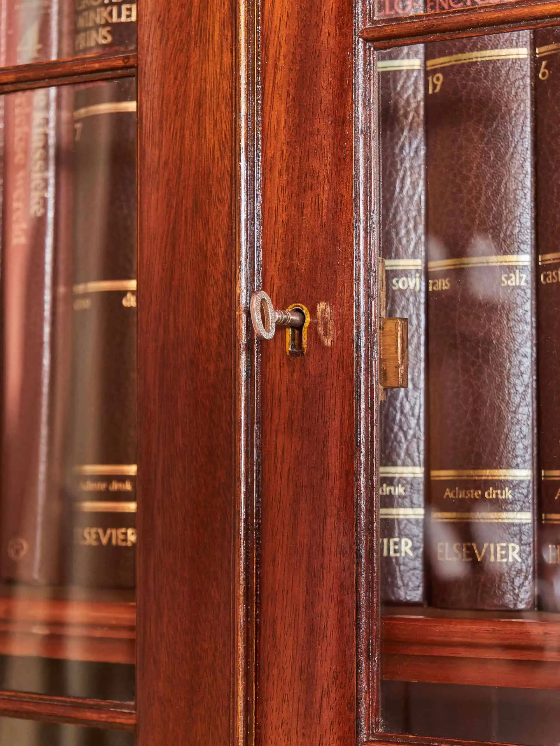 Starožitná Anglická knihovna se sekretářem Regetnství