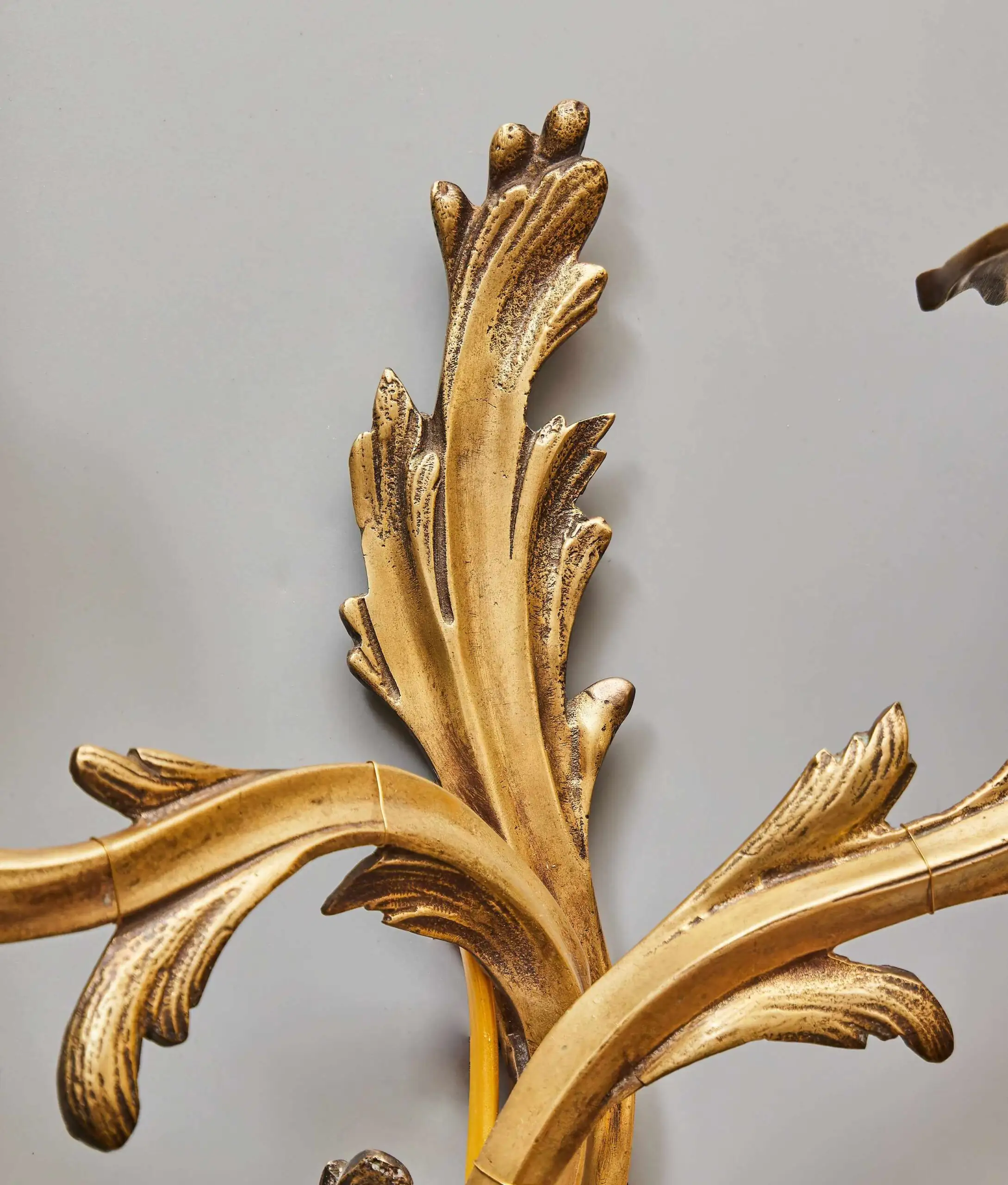 Párové dvouramenné apliky / lampy Ludvík XV