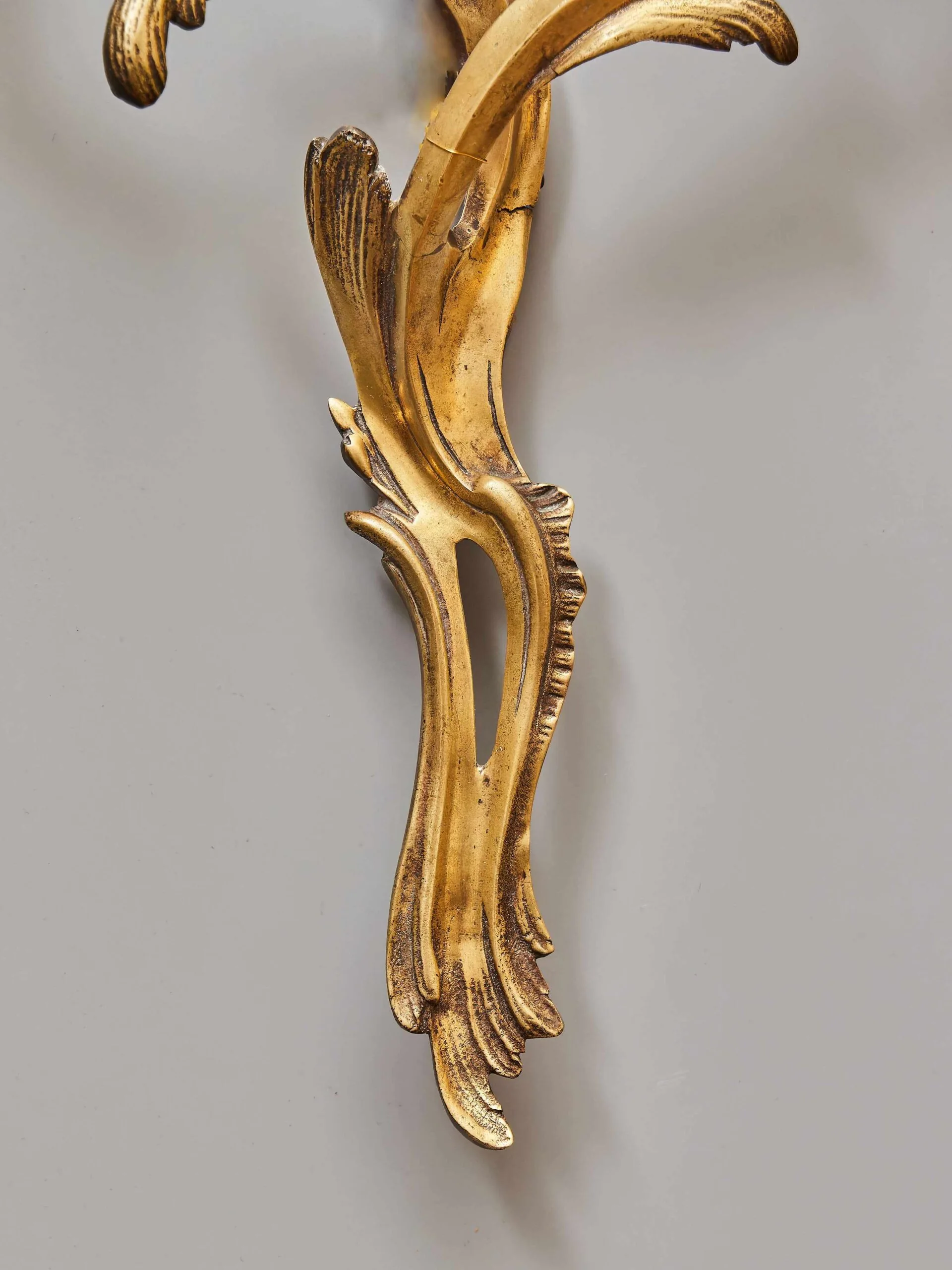 Párové dvouramenné apliky / lampy Ludvík XV