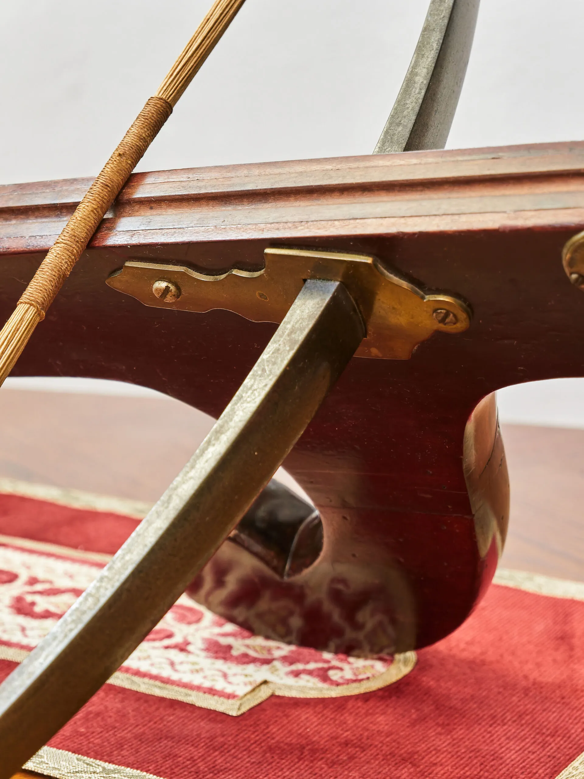 Hradební kuše s napínákem – belgická výroba, 19. století