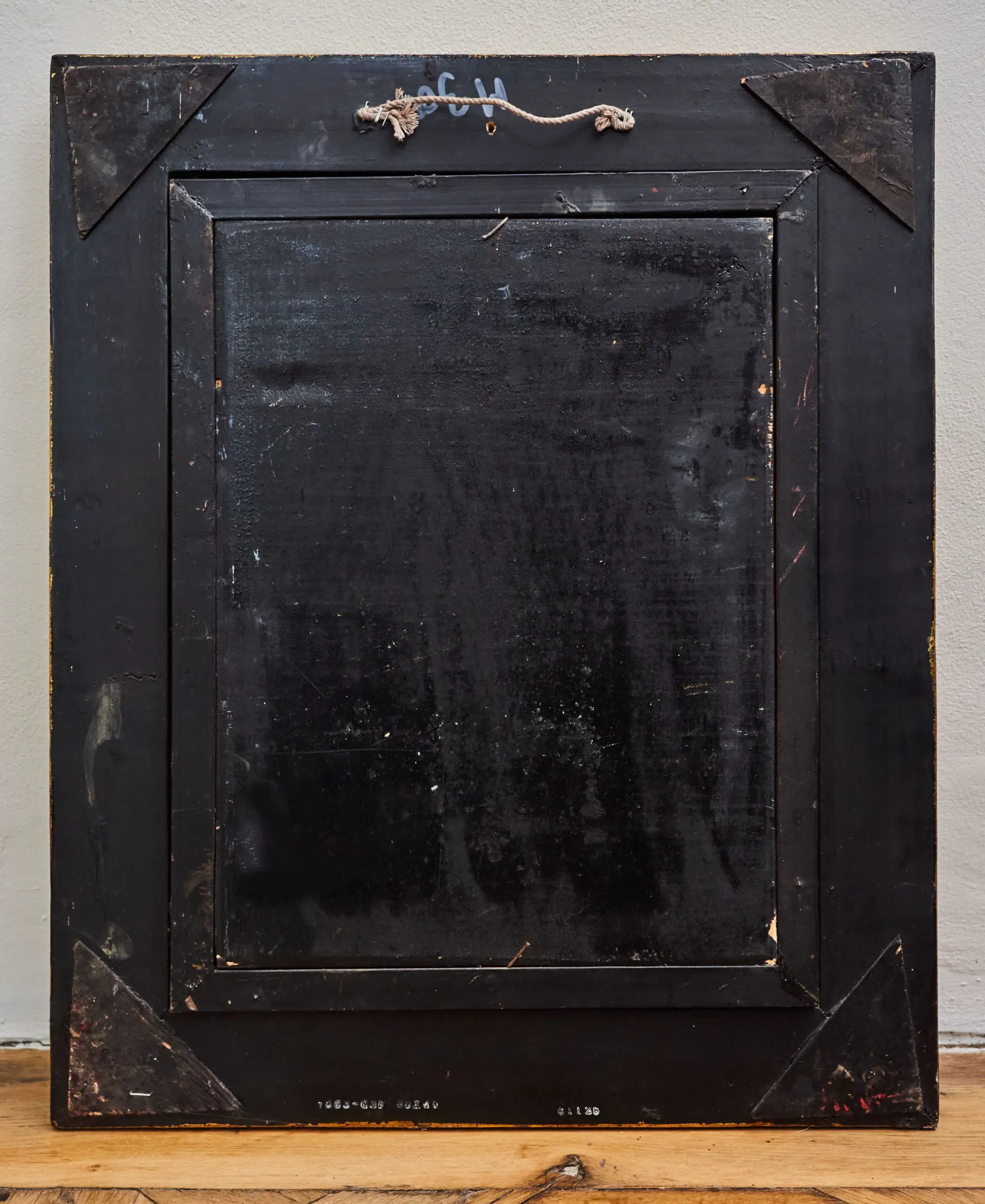 Romantická historická ulička – olejomalba na dřevěné desce, signováno J. Glenn