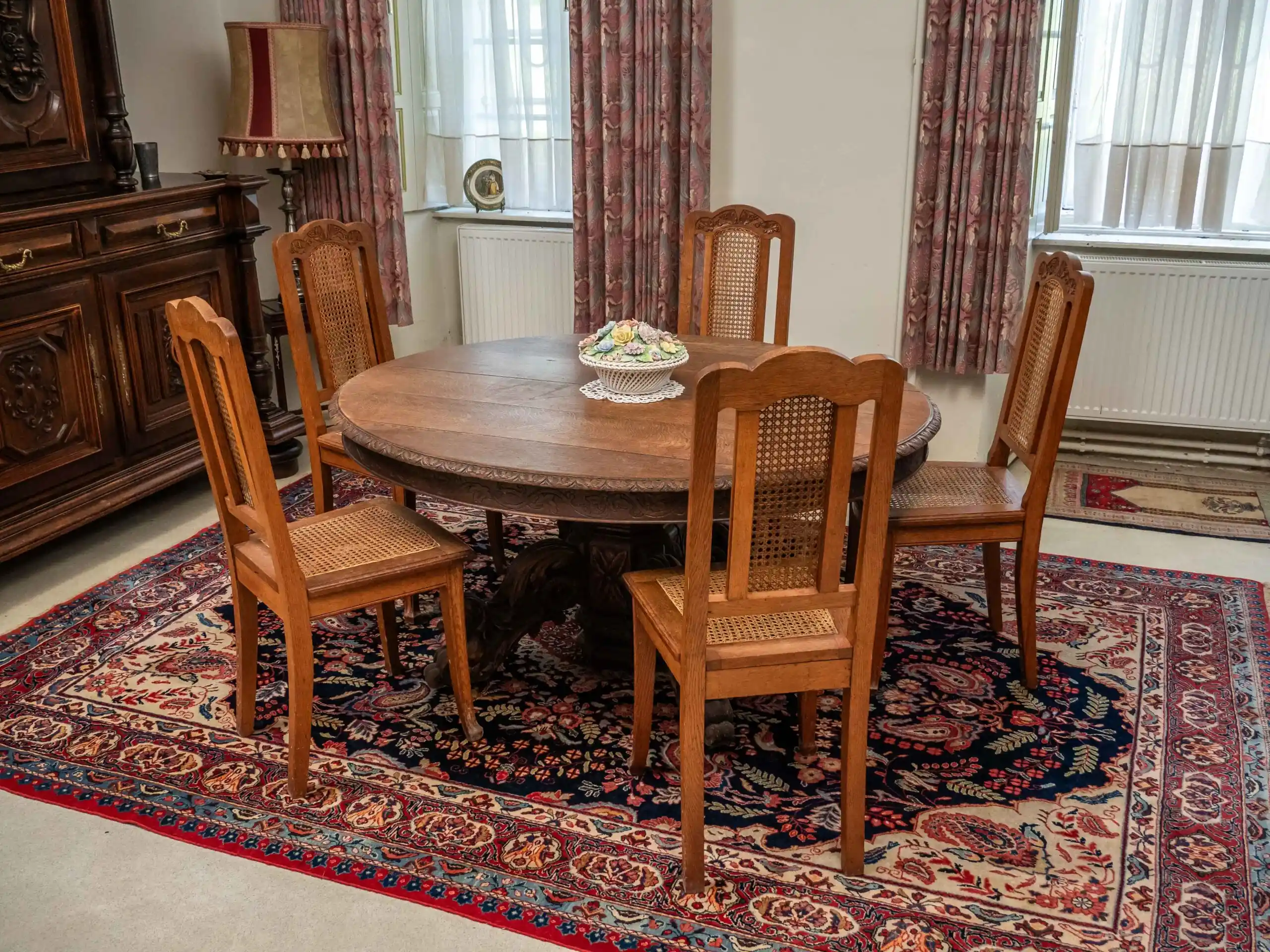 Rozkládací lovecký stůl z dubu