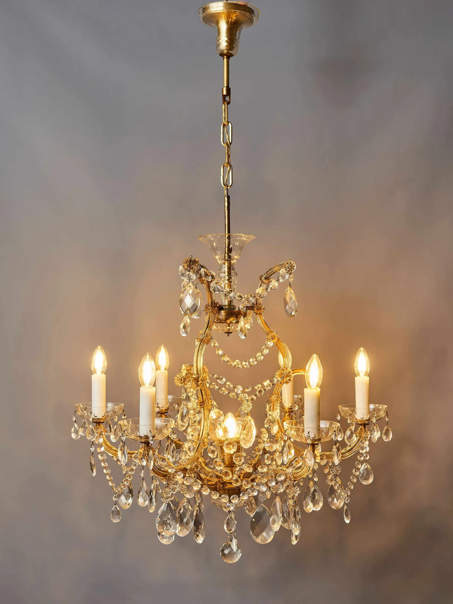 Křišťálový lustr Marie Terezie