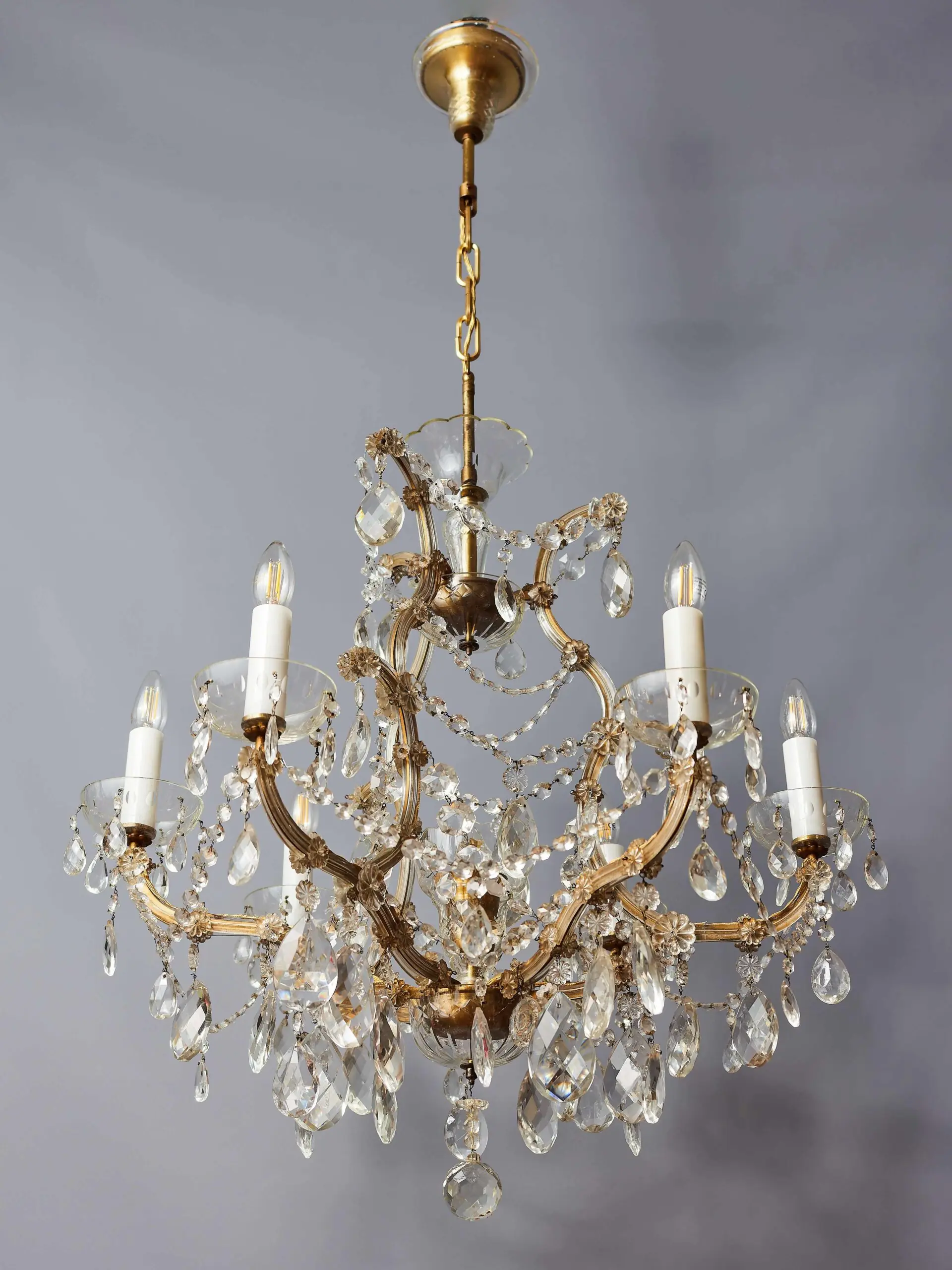 Křišťálový lustr Marie Terezie