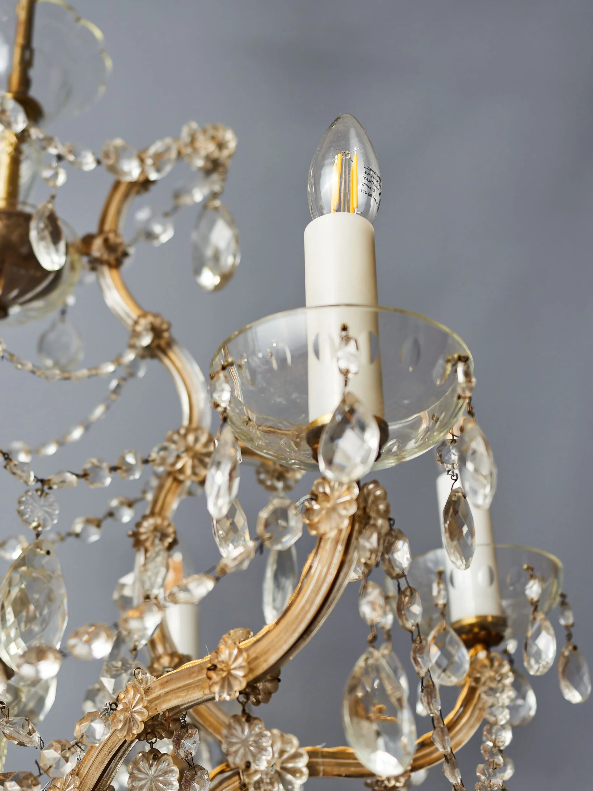 Křišťálový lustr Marie Terezie