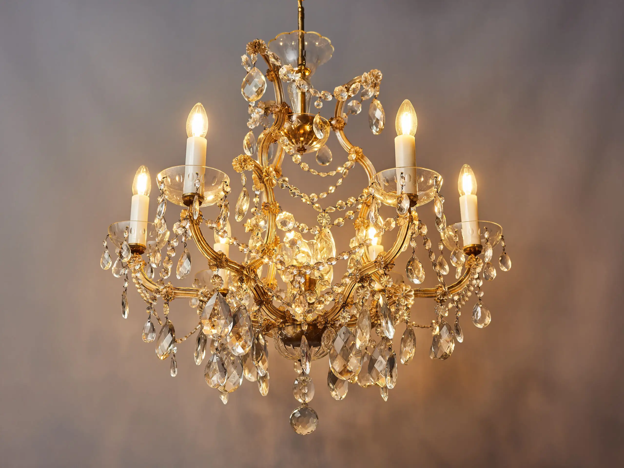 Křišťálový lustr Marie Terezie