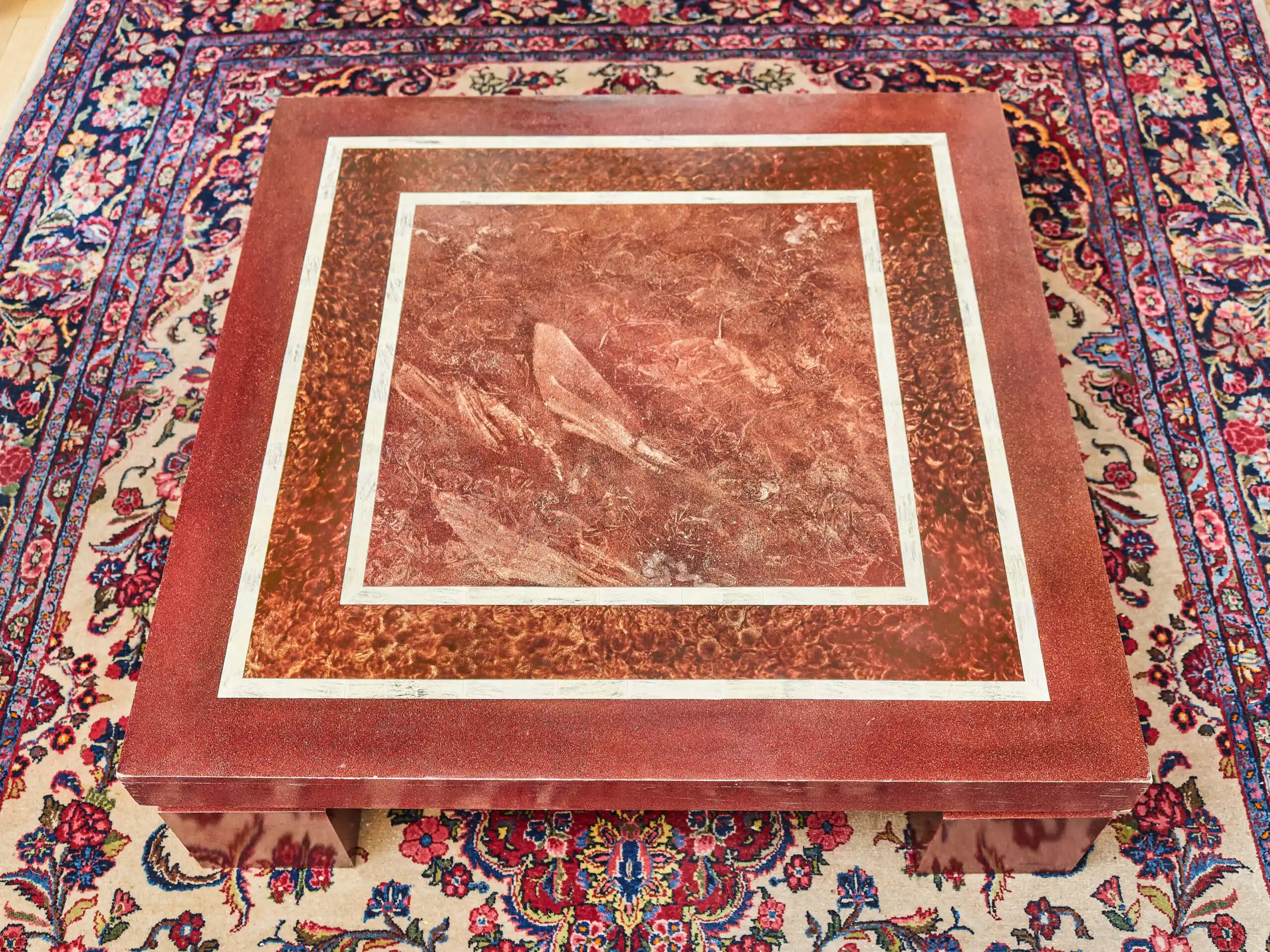 Designový konferenční stolek Maarten Van den Eynde – signovaný originál, 2001