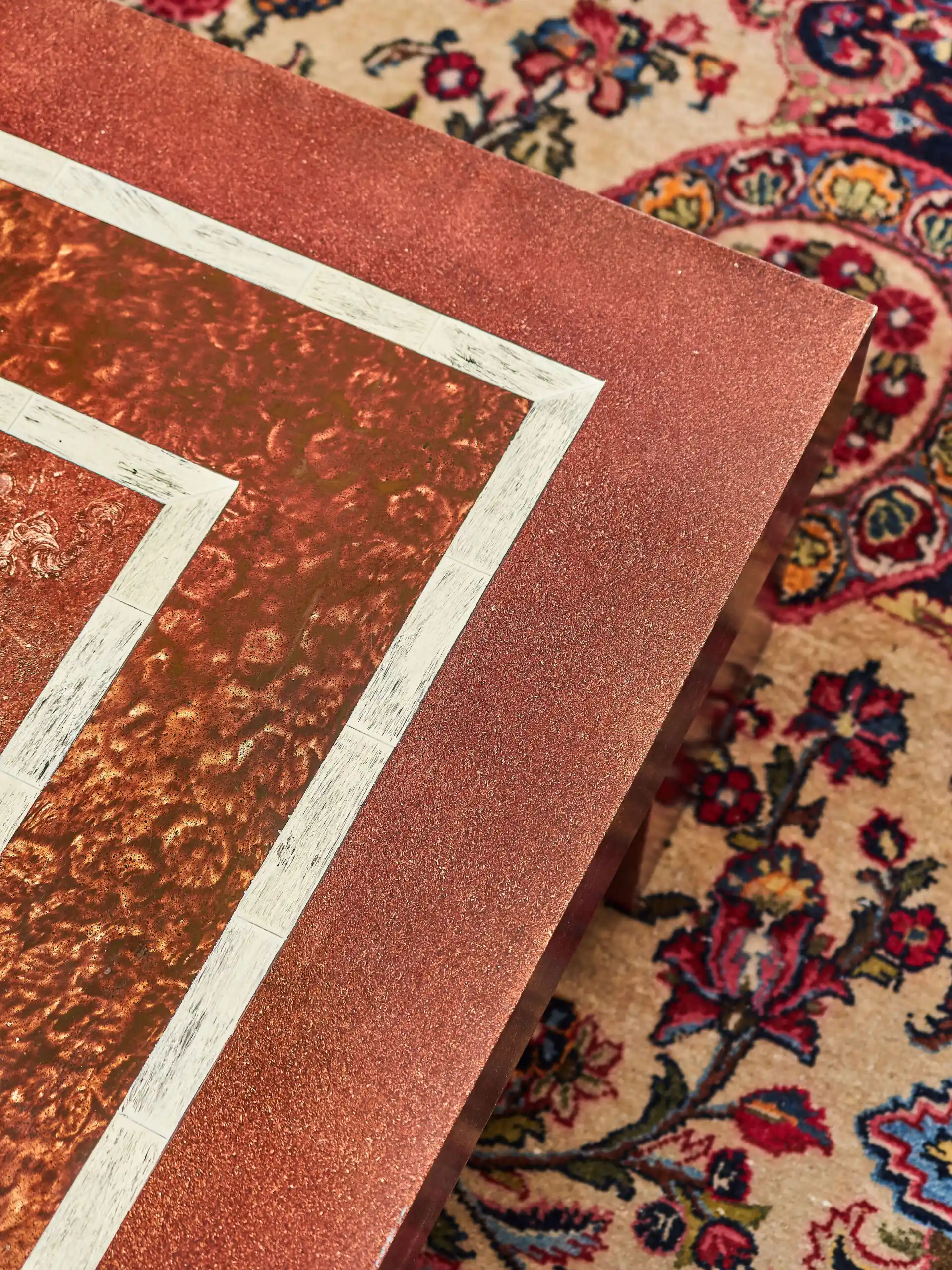 Designový konferenční stolek Maarten Van den Eynde – signovaný originál, 2001