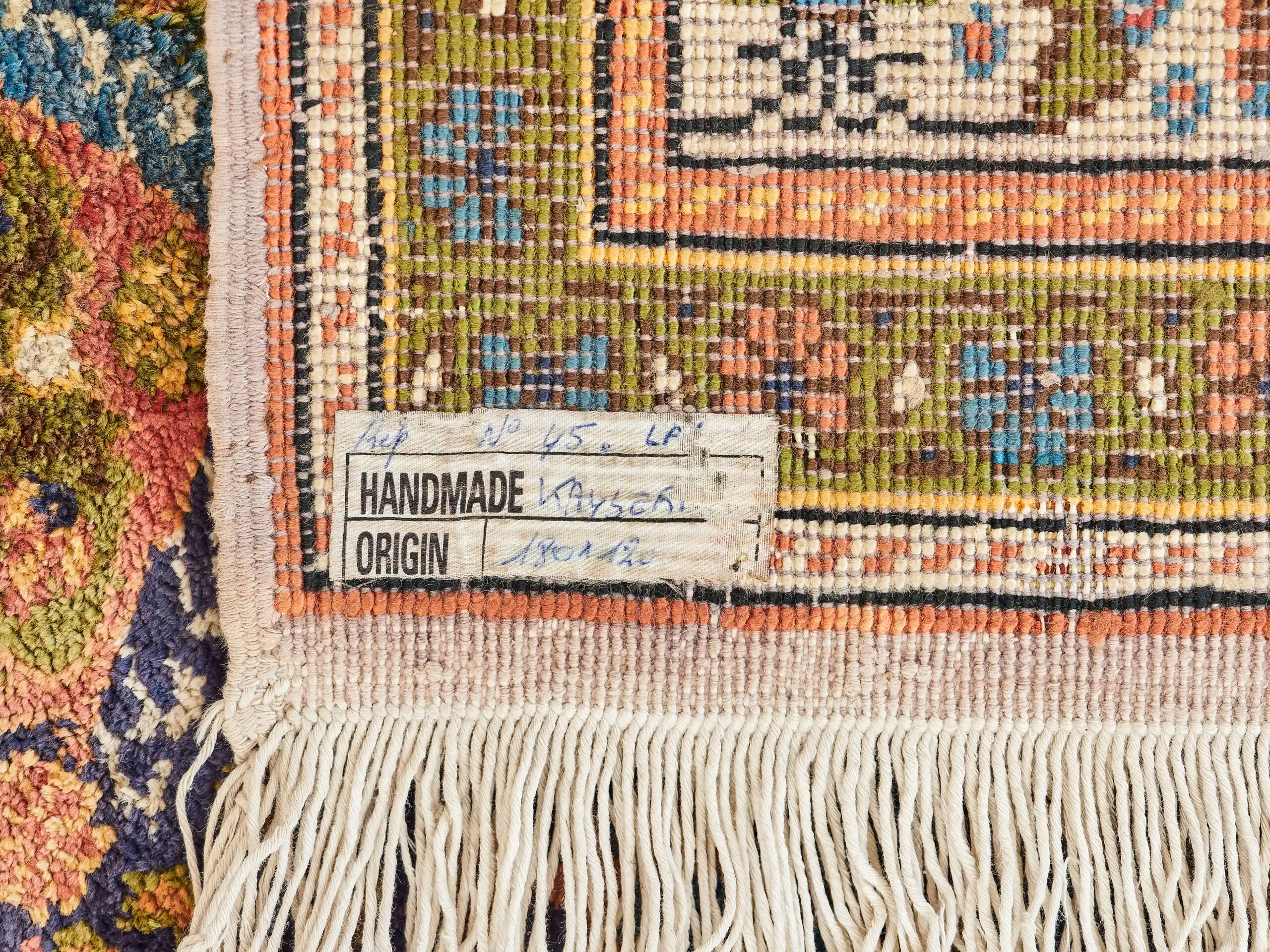 Ručně vázaný turecký koberec Kayseri – 190 × 120 cm