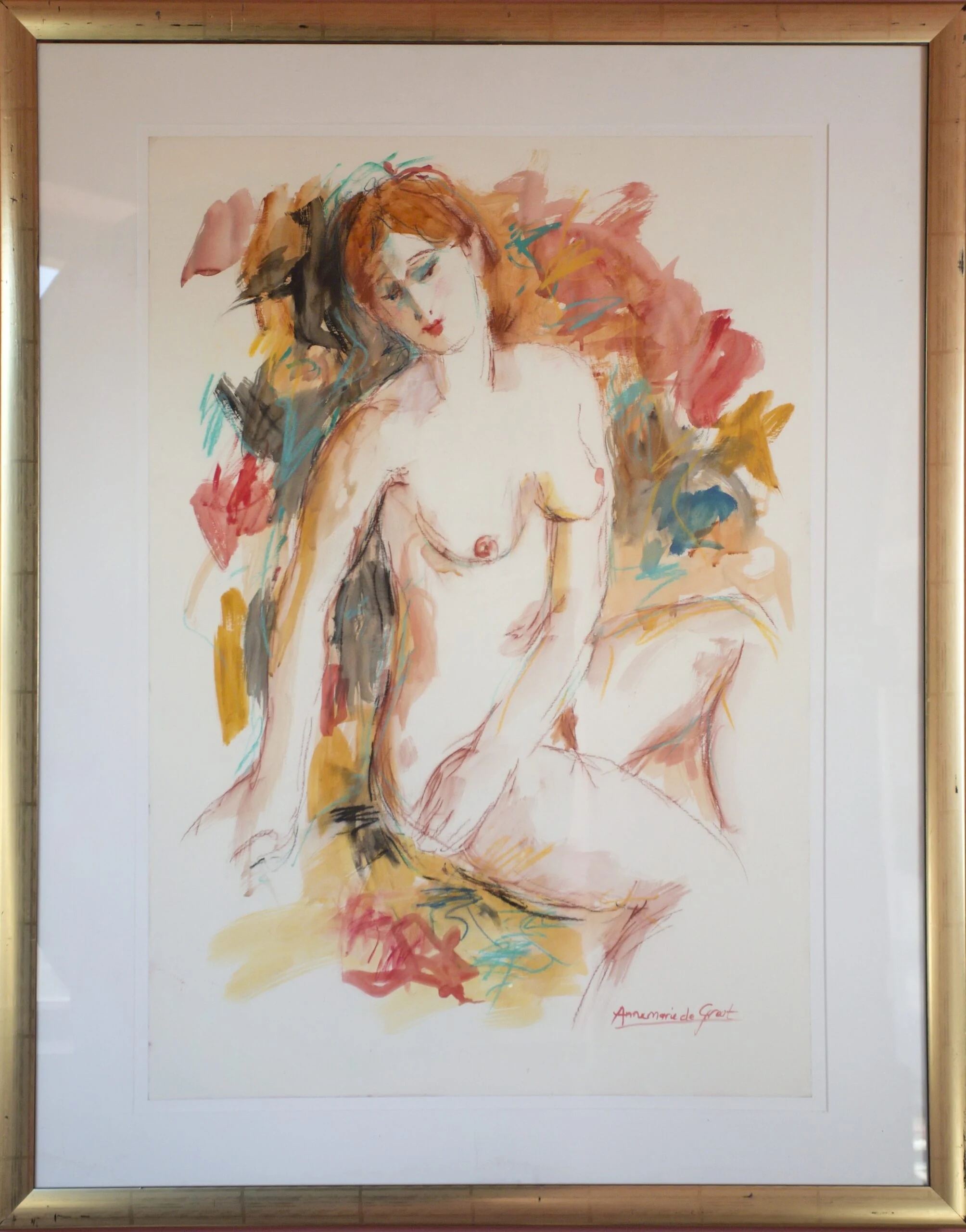 Annemarie de Groot – Akt v expresivních barvách