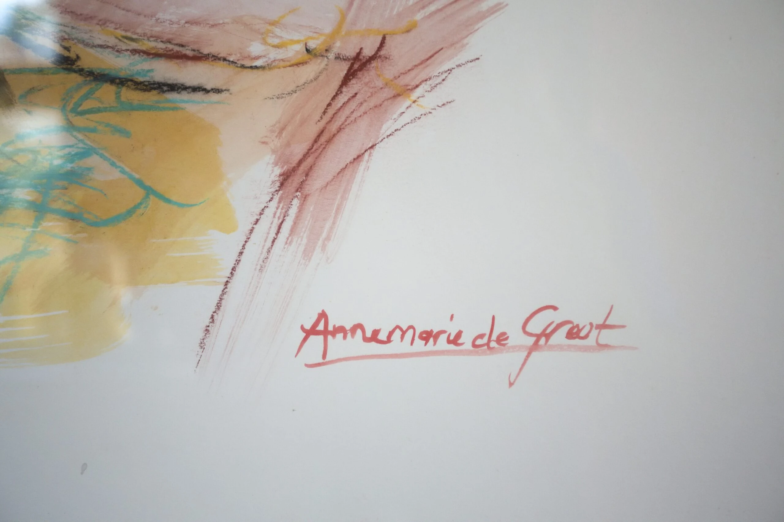 Annemarie de Groot – Akt v expresivních barvách