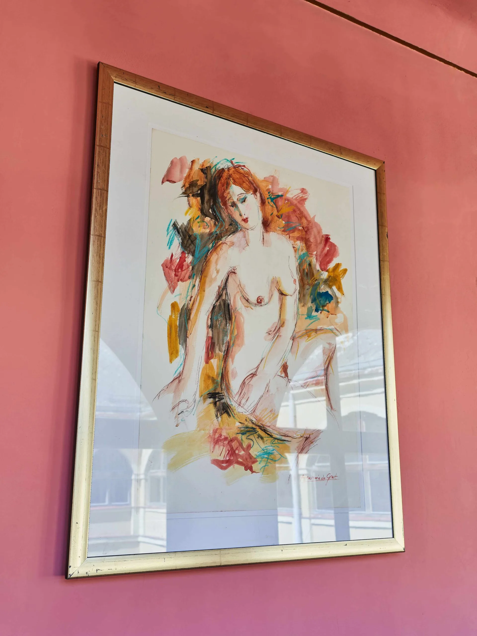 Annemarie de Groot – Akt v expresivních barvách