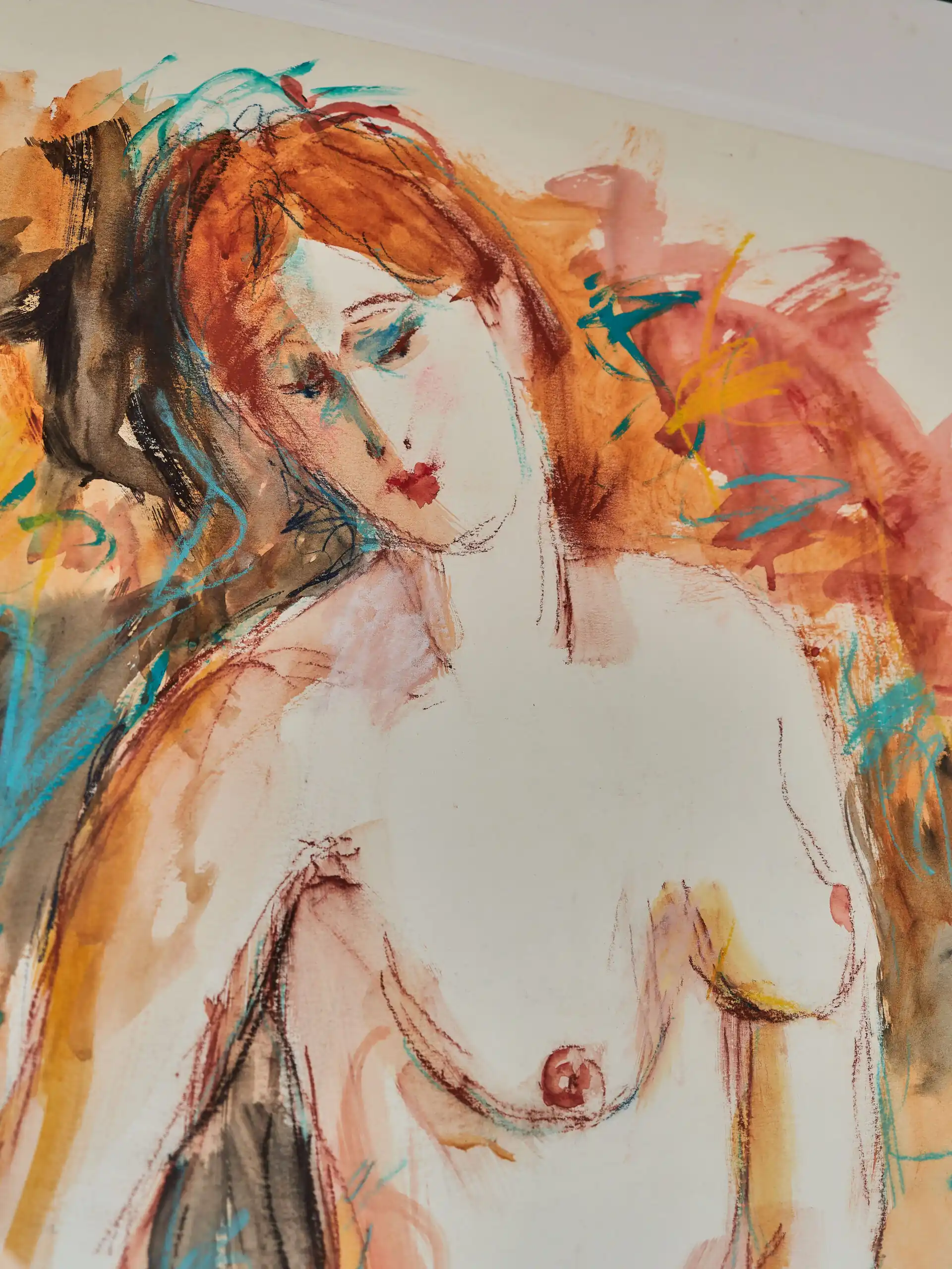 Annemarie de Groot – Akt v expresivních barvách