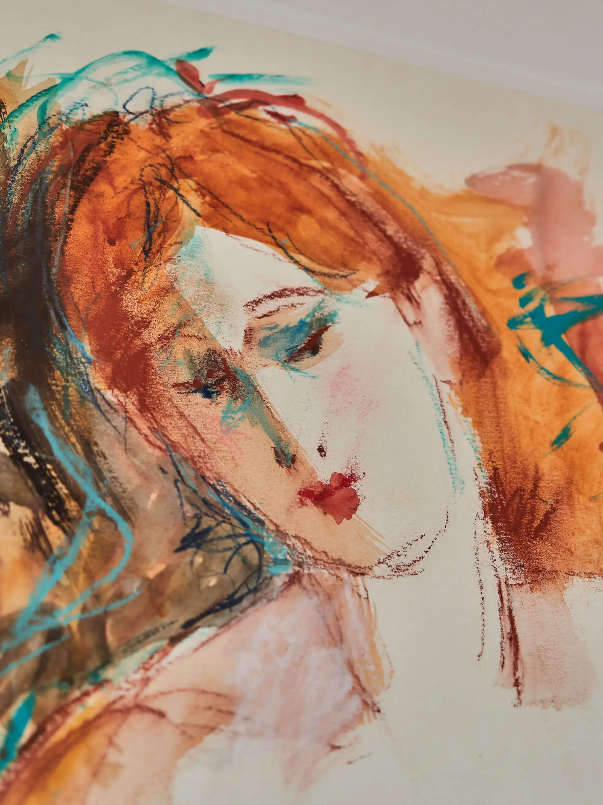 Annemarie de Groot – Akt v expresivních barvách