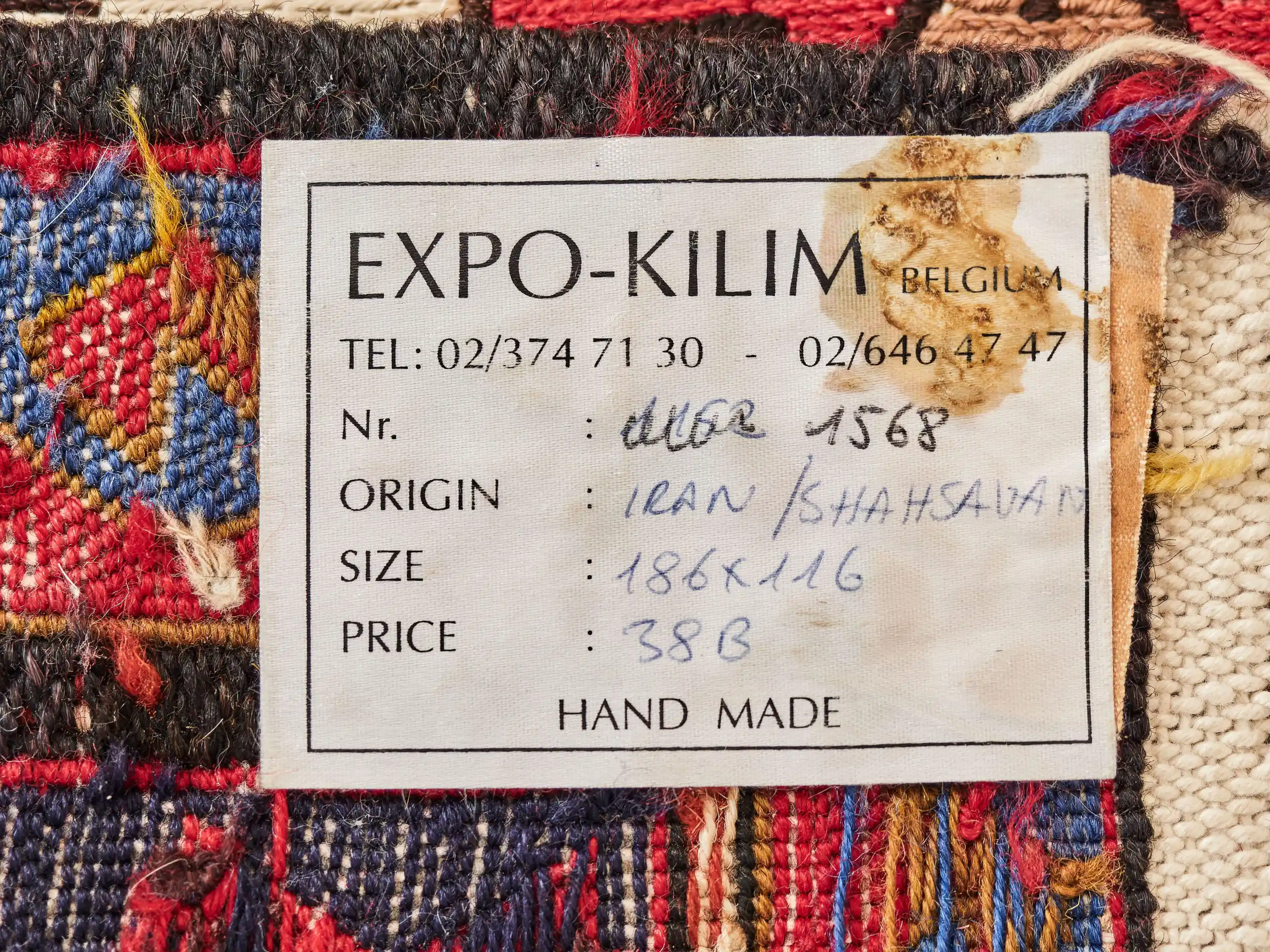 Perský kelim Shahsavan 195 x 115 cm