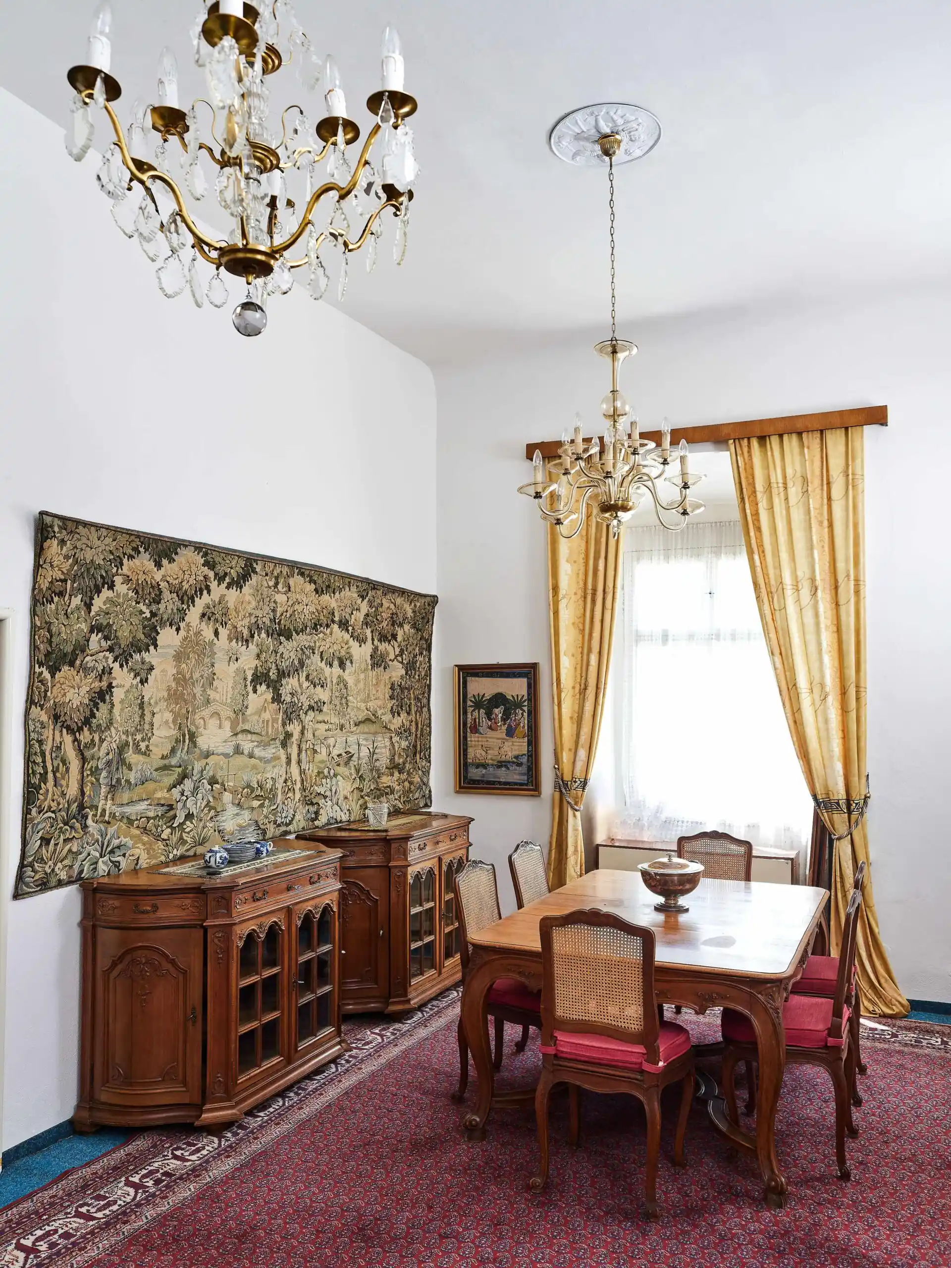 Murano skleněný lustr 1970