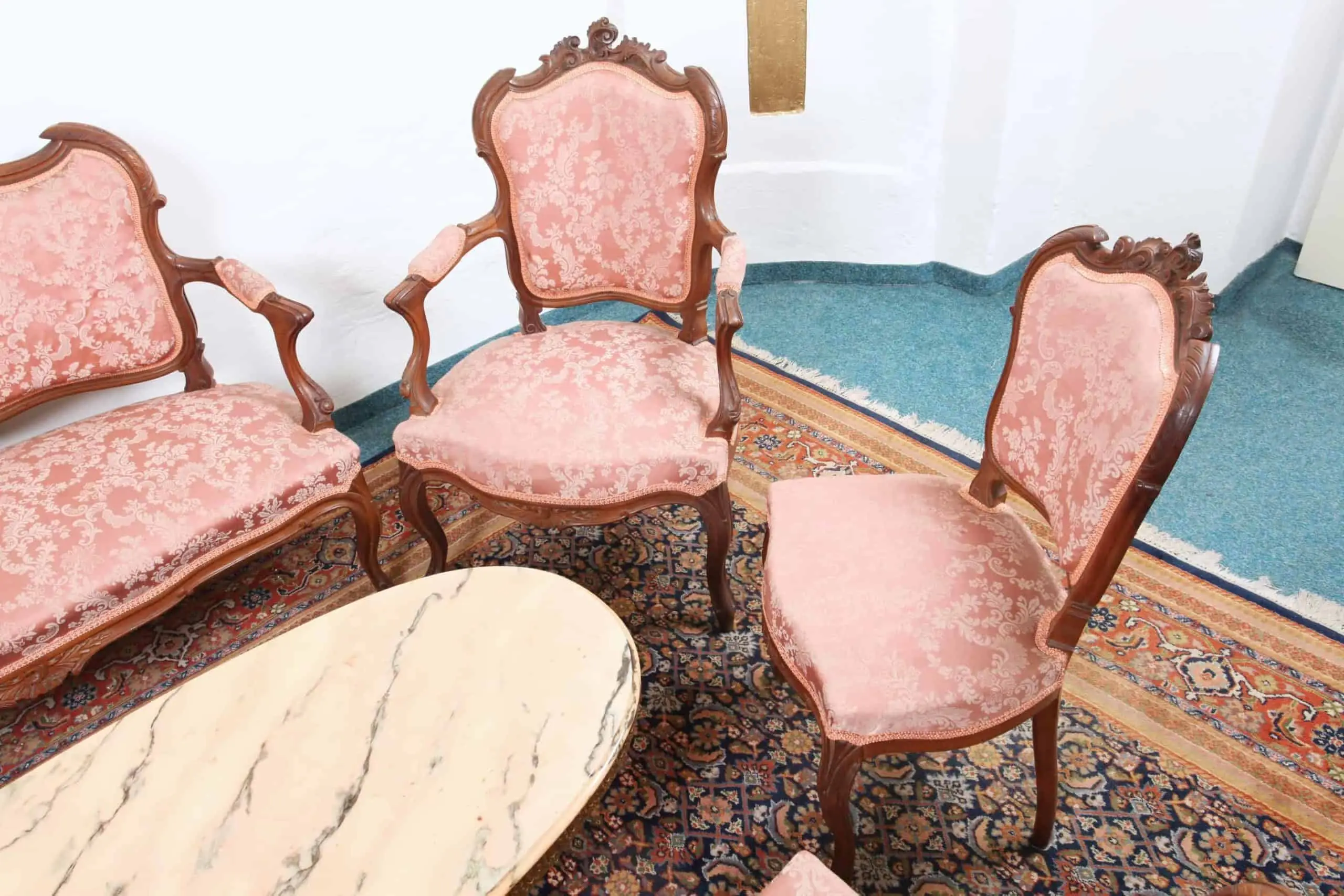 Sedací souprava Ludvík XV 8 míst