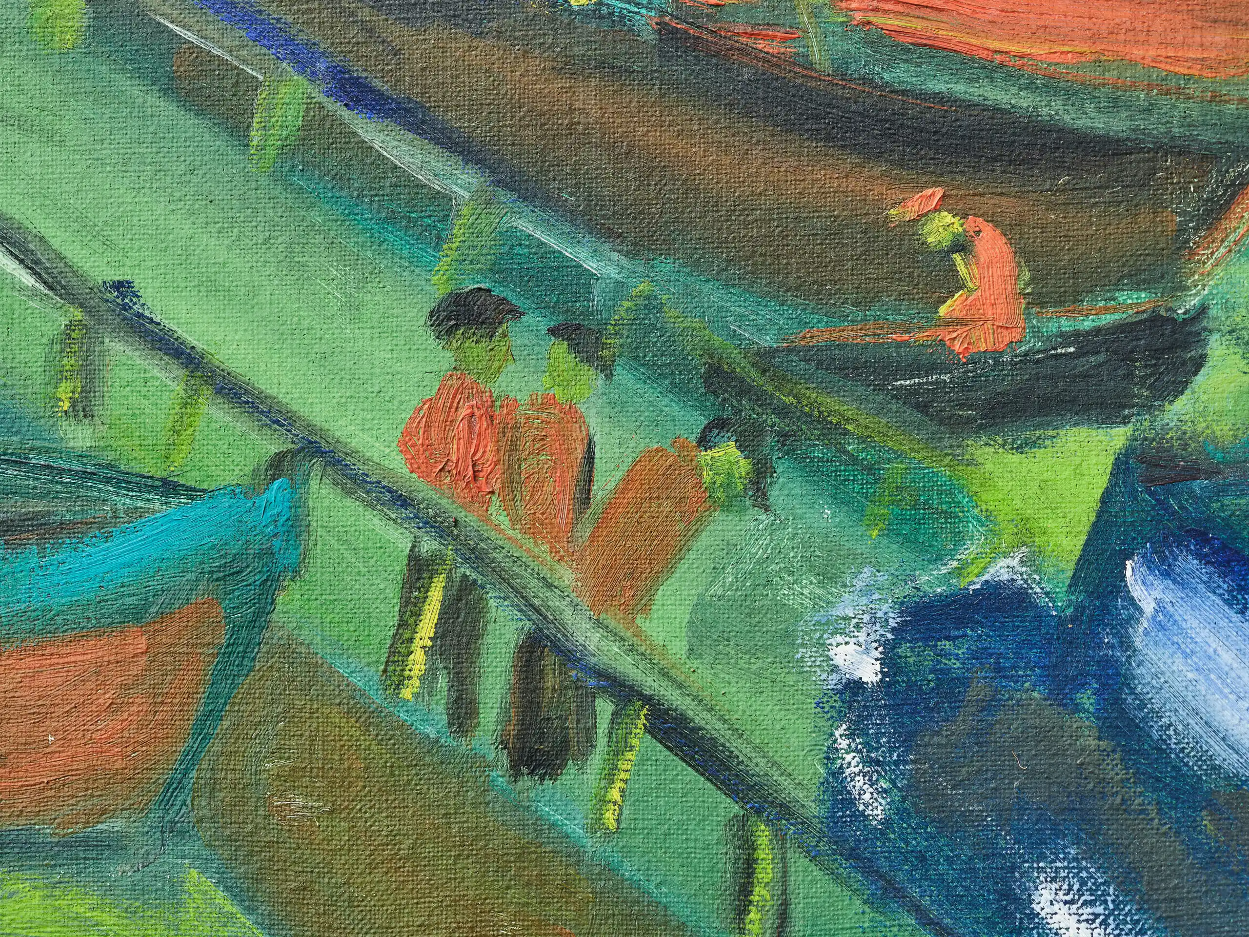 Přístavní město A. Niclass 200 X 75 cm