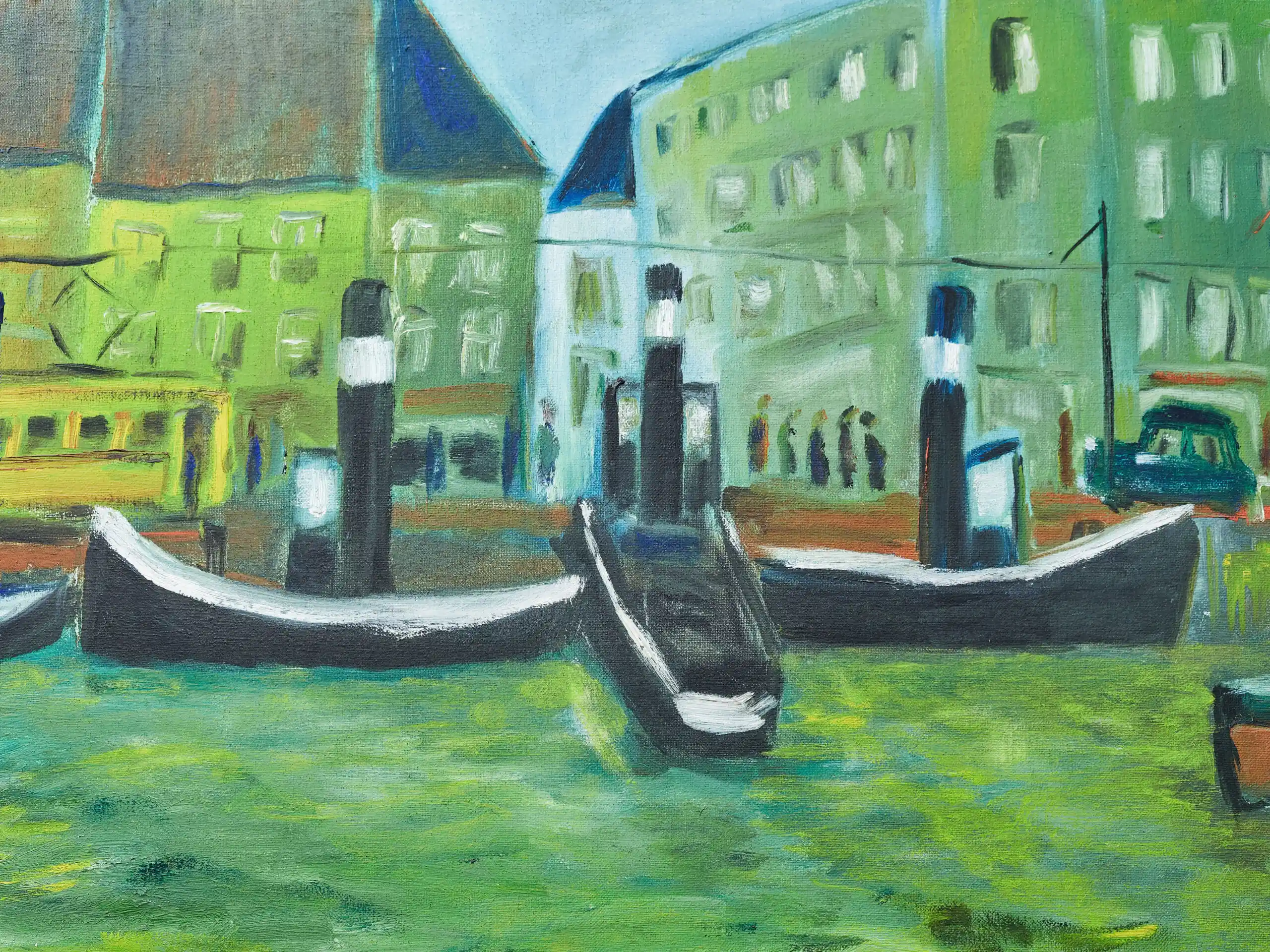 Přístavní město A. Niclass 200 X 75 cm