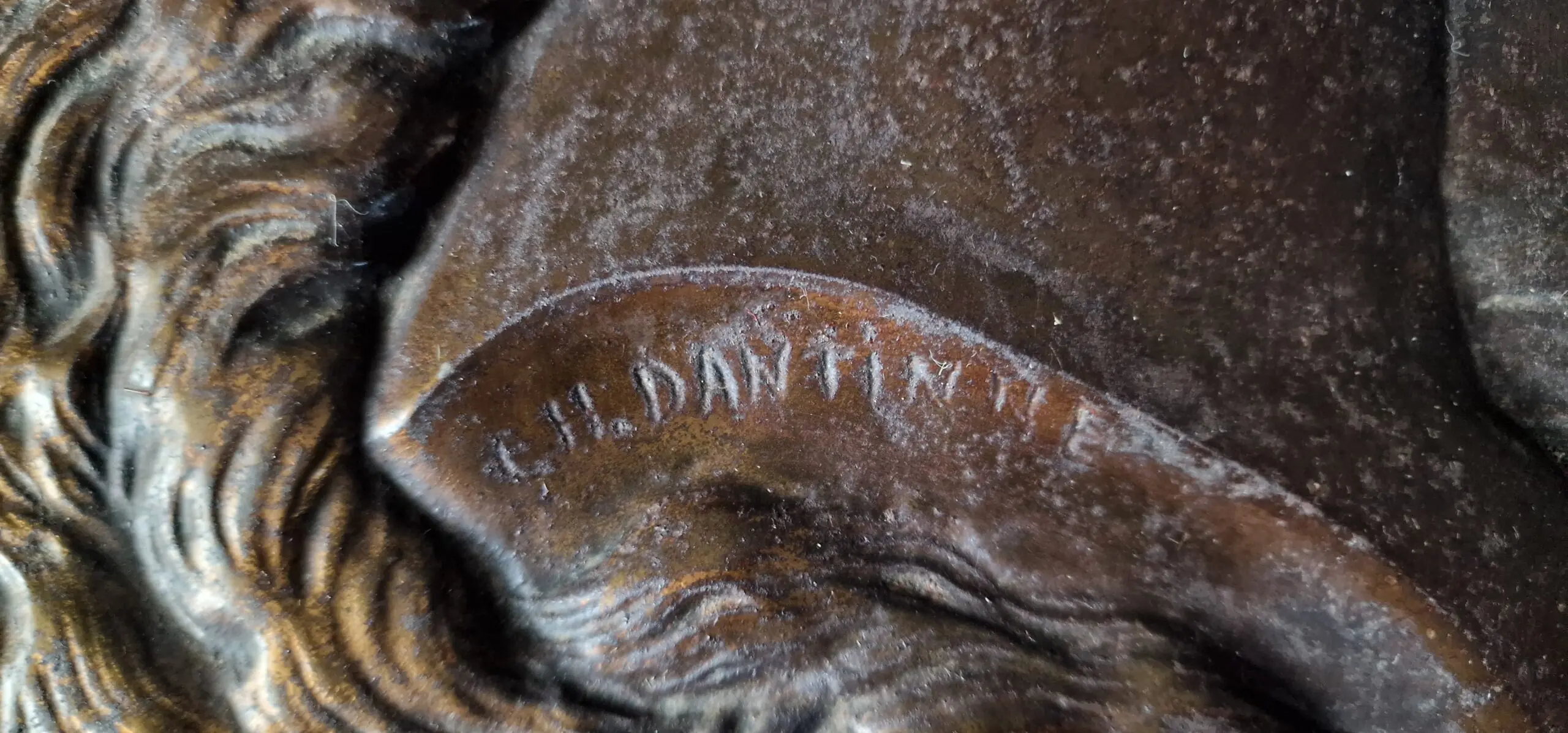 Bronzová plaketa Allegorie Marianne