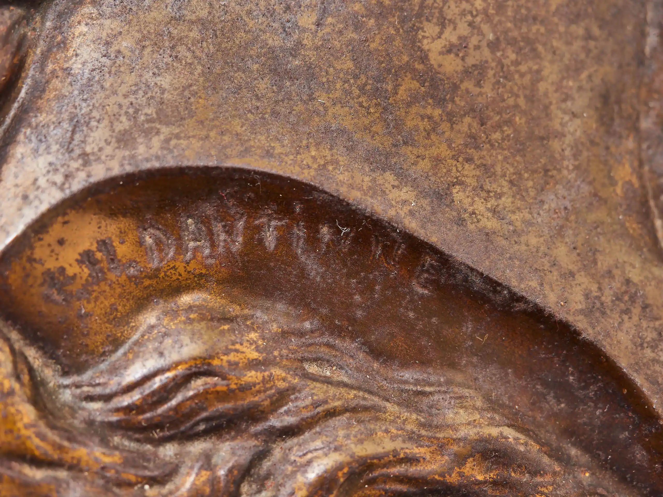 Bronzová plaketa Allegorie Marianne