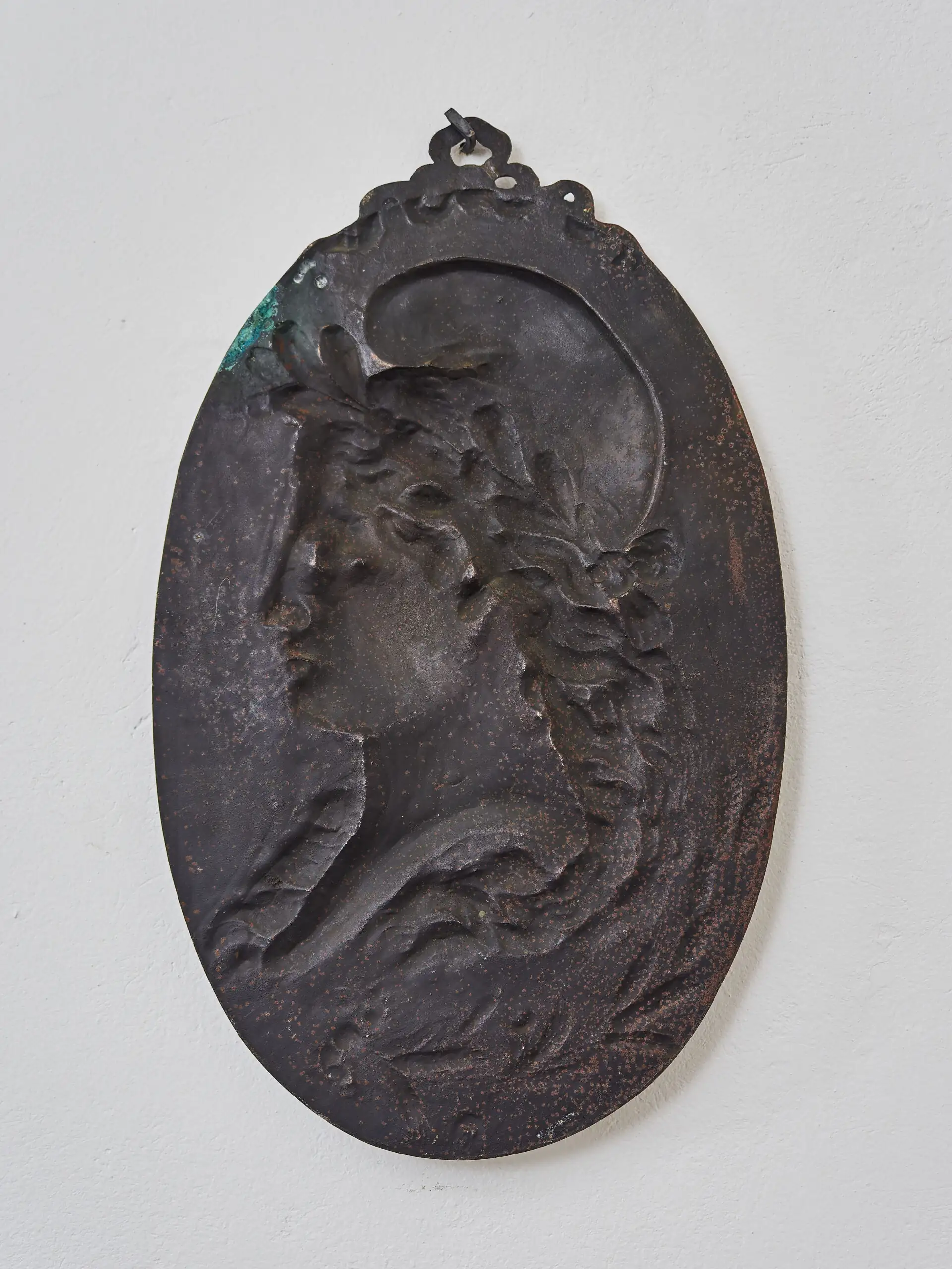 Bronzová plaketa Allegorie Marianne