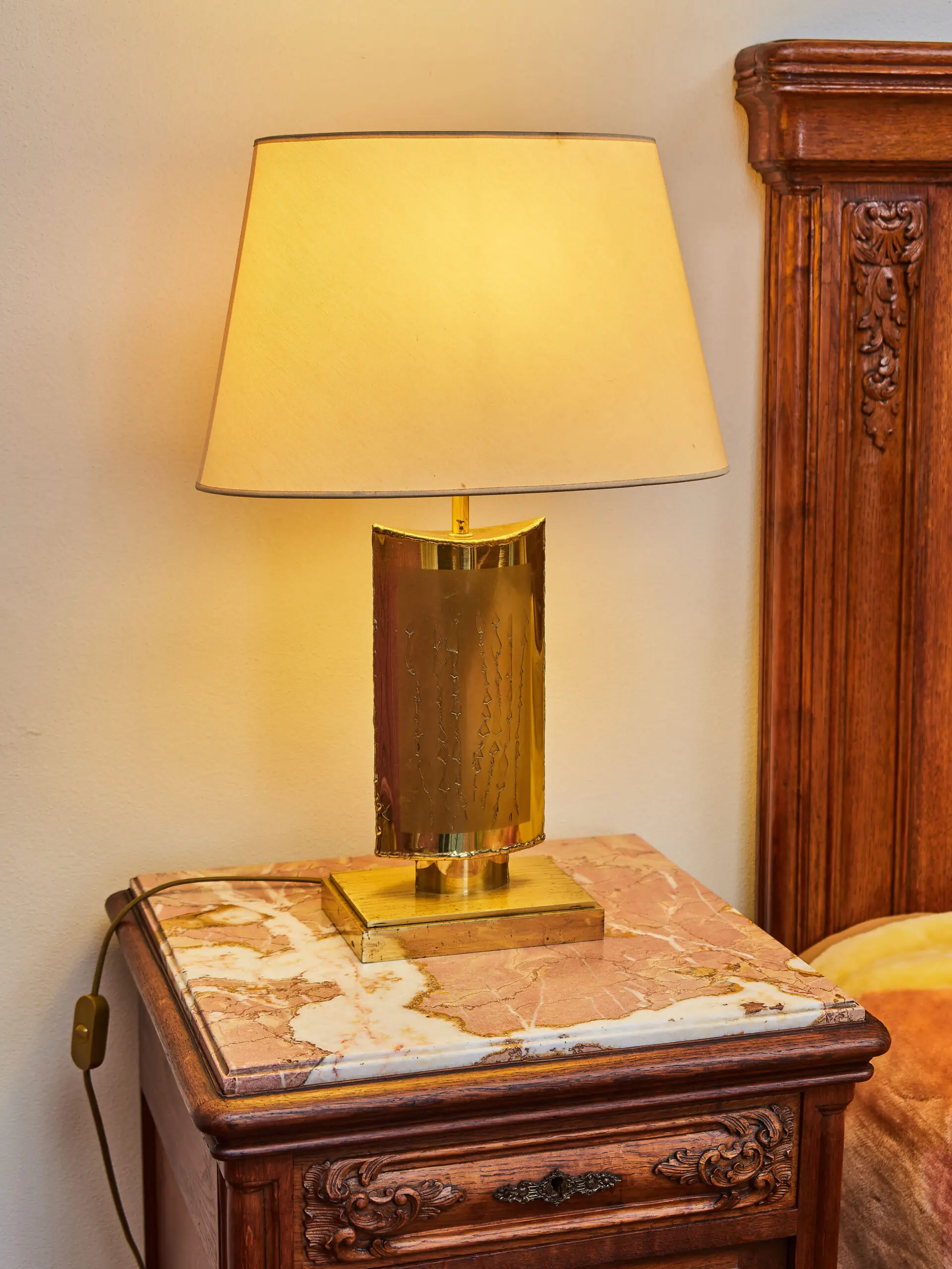 Párové vintage lampy Itálie 1970