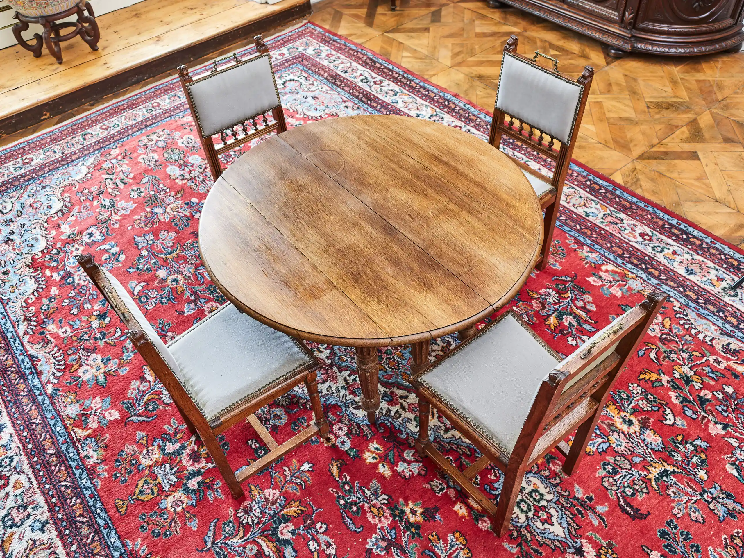 Rozkládací dubový stůl Gate Leg Table