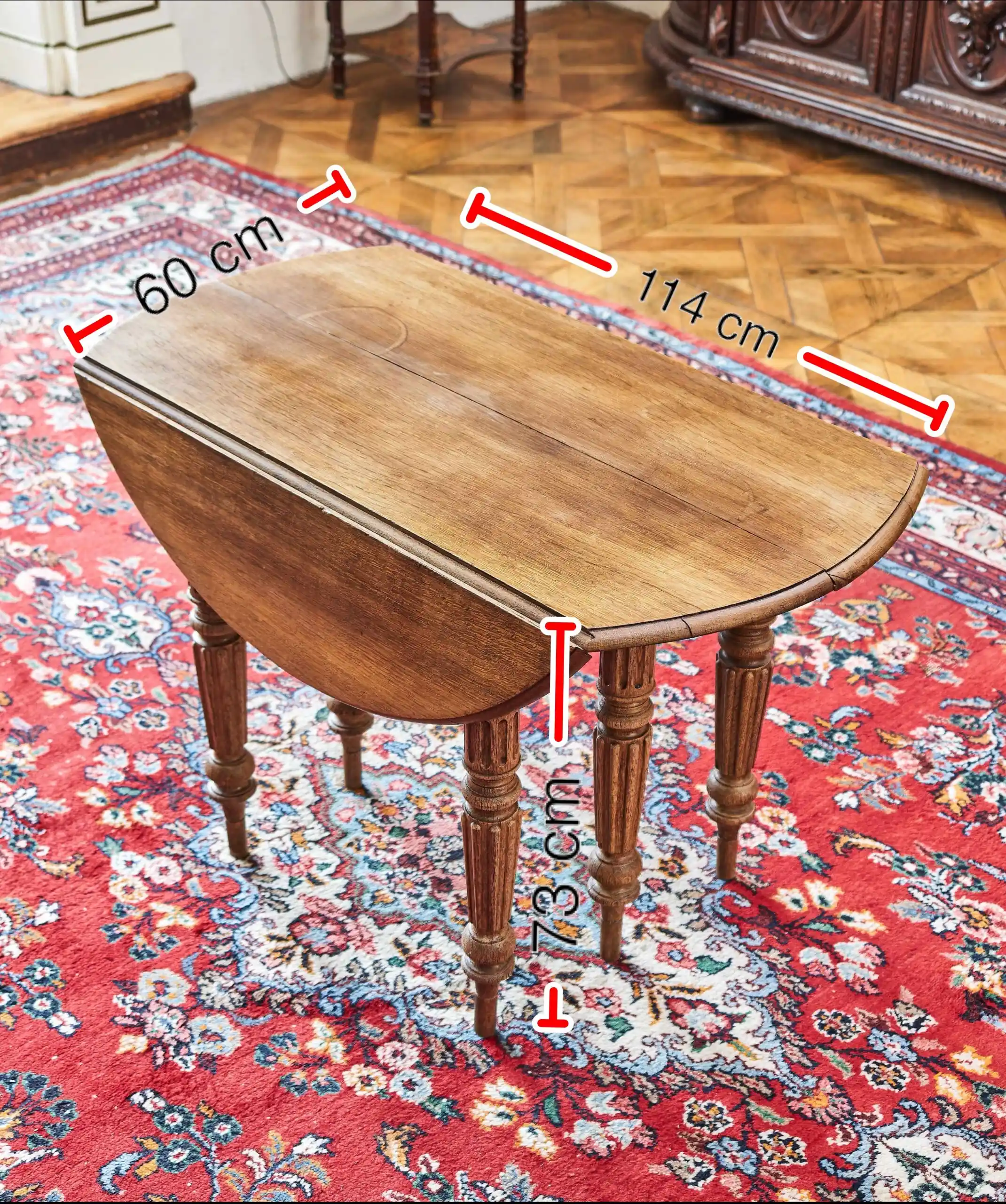 Rozkládací dubový stůl Gate Leg Table