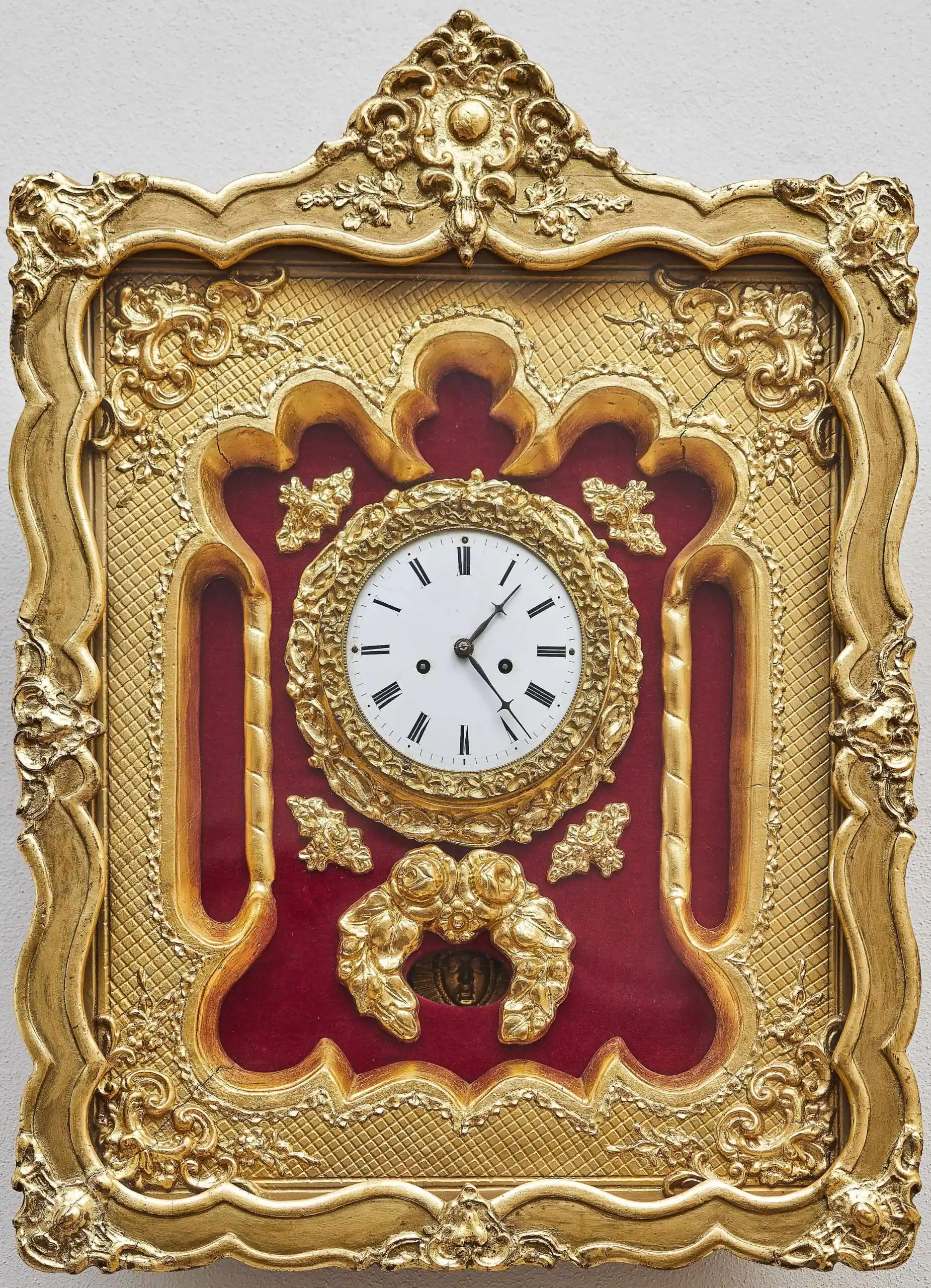 Rámové hodiny F. KUNZ Wien