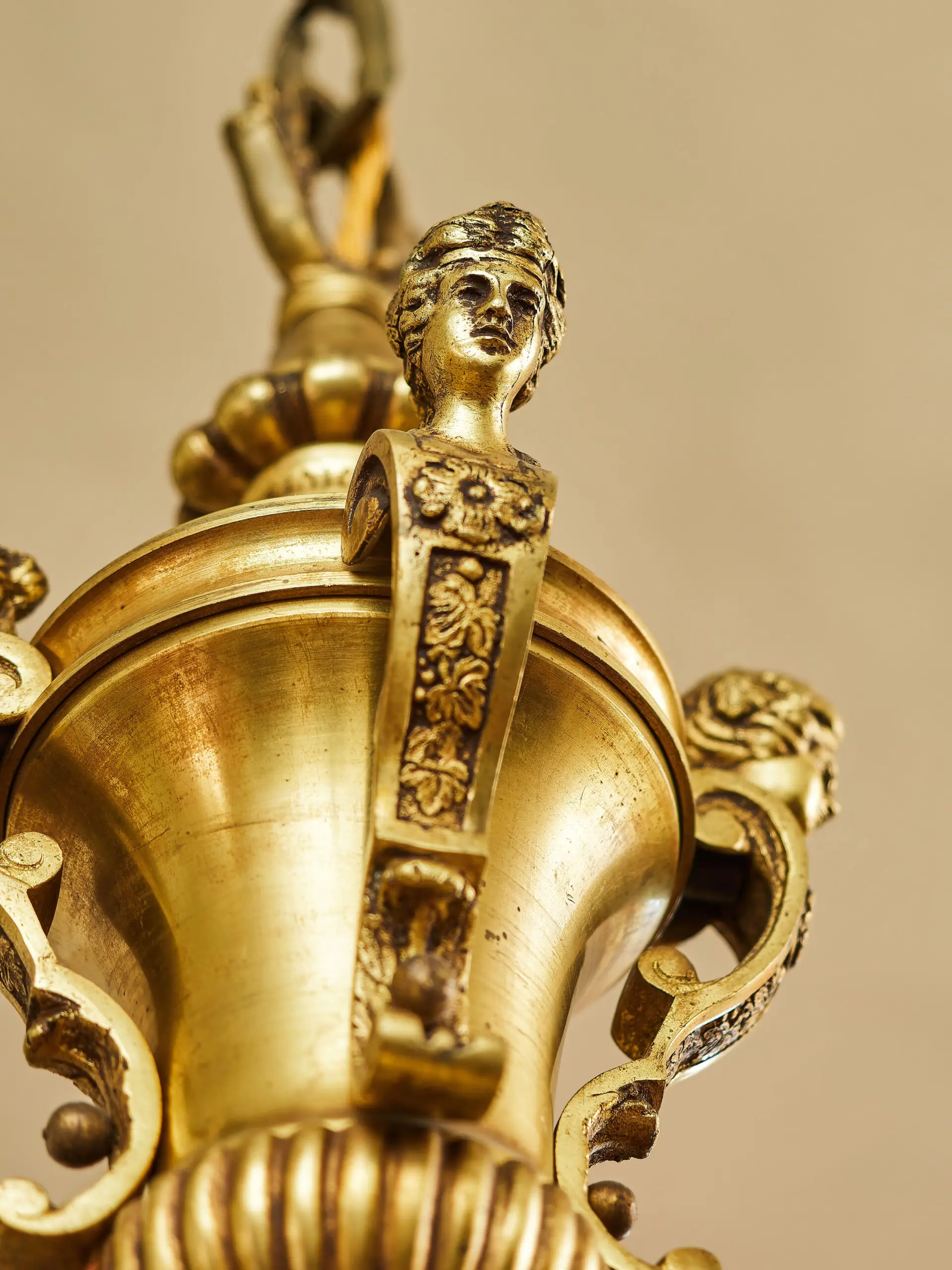 Starožitný francouzský lustr Mazarin