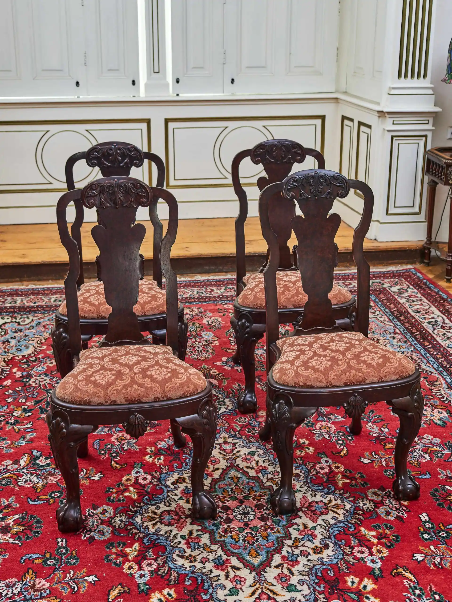 Set židlí Chippendale