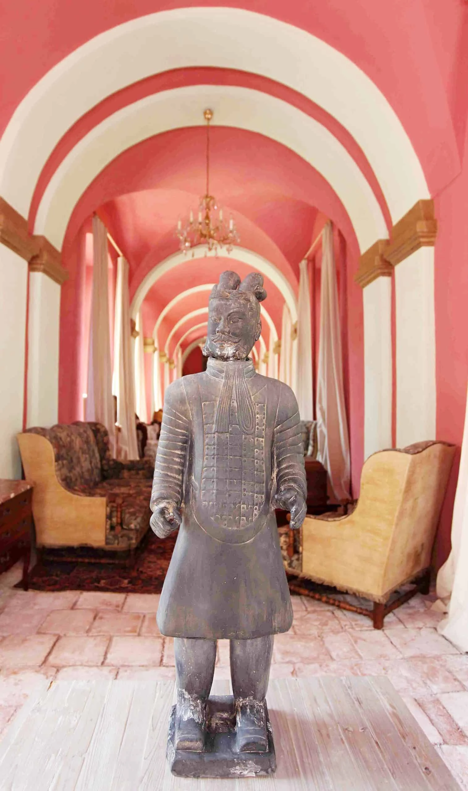 Terakotový válečník výška 110 cm – Reservé V.R.