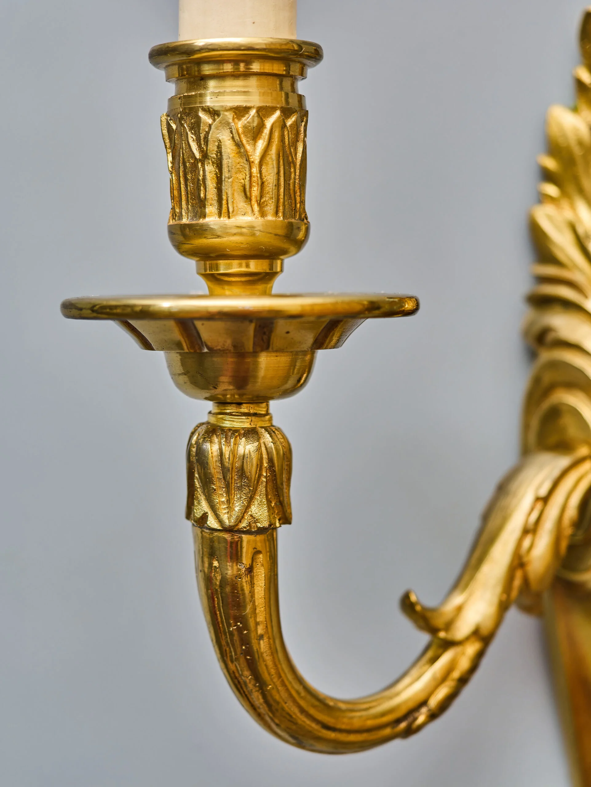 Novoklasicistní nástěnné lampa v 42 cm