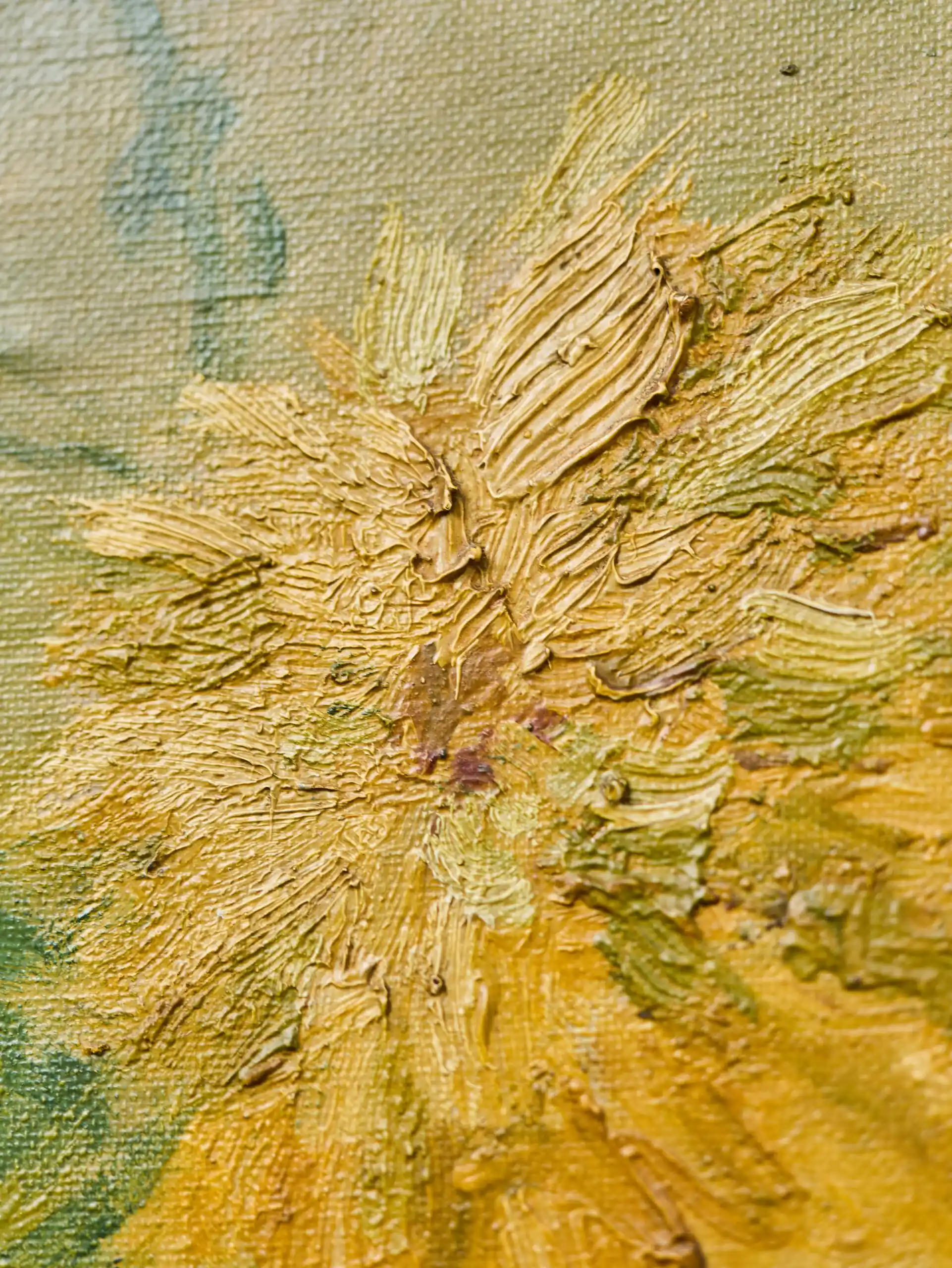 Velký obraz s květinovým zátiším, signováno