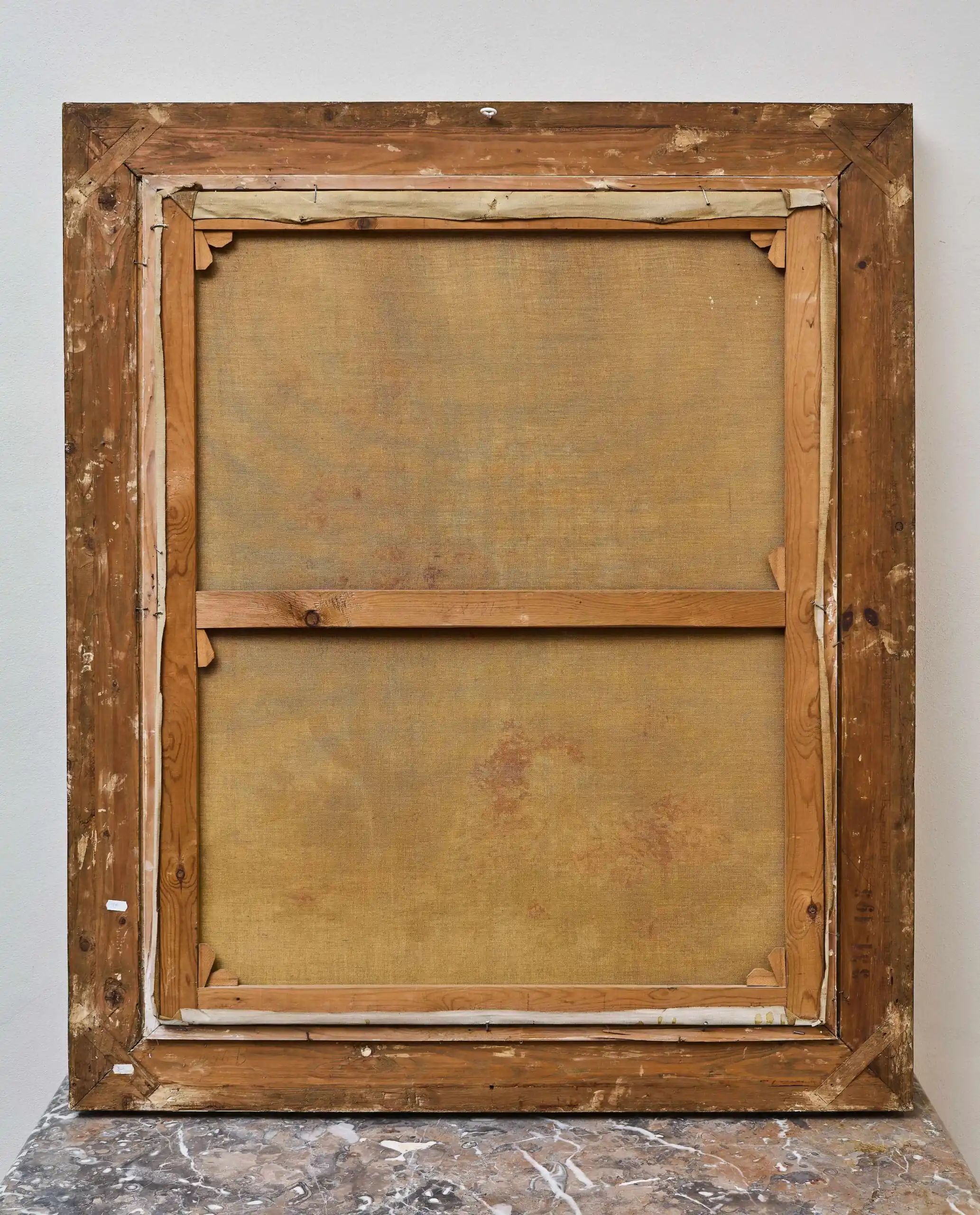 Velký obraz s květinovým zátiším, signováno