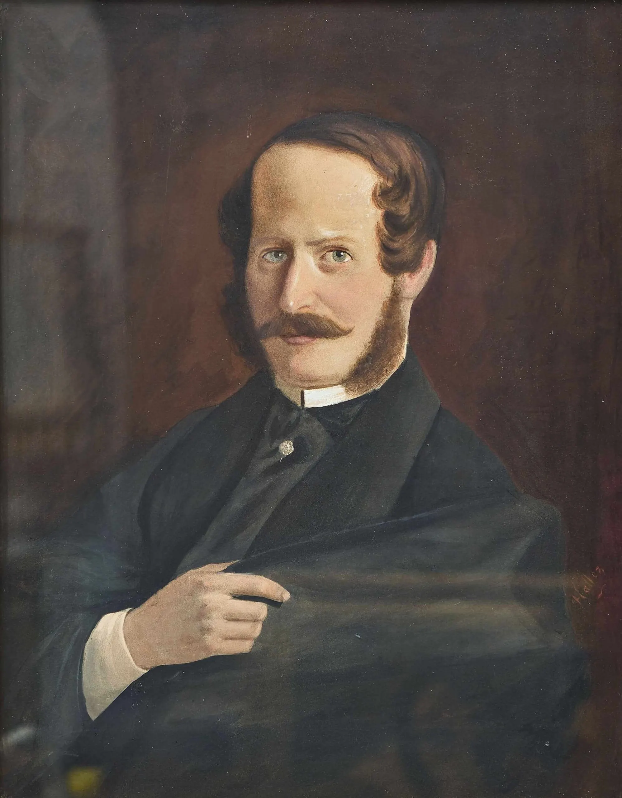 Portrét muže – Friedrich Ditmar 1817–1901
