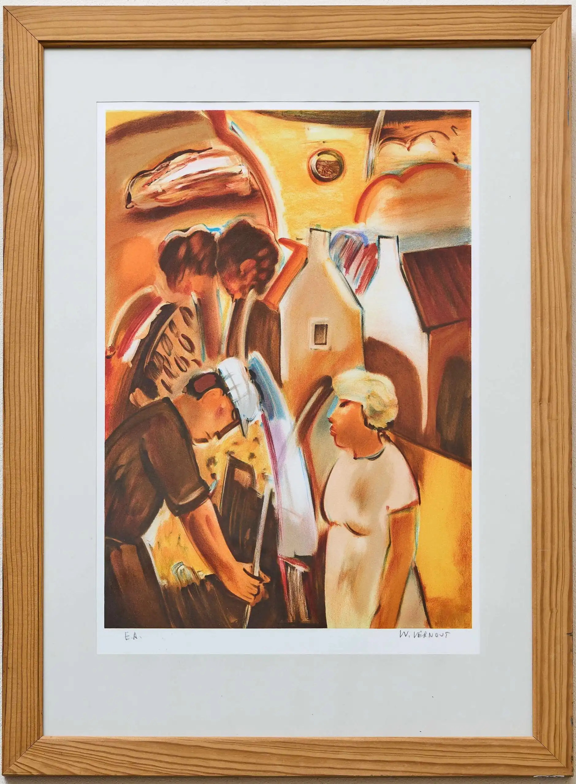 Ward Lernout – litografie EA