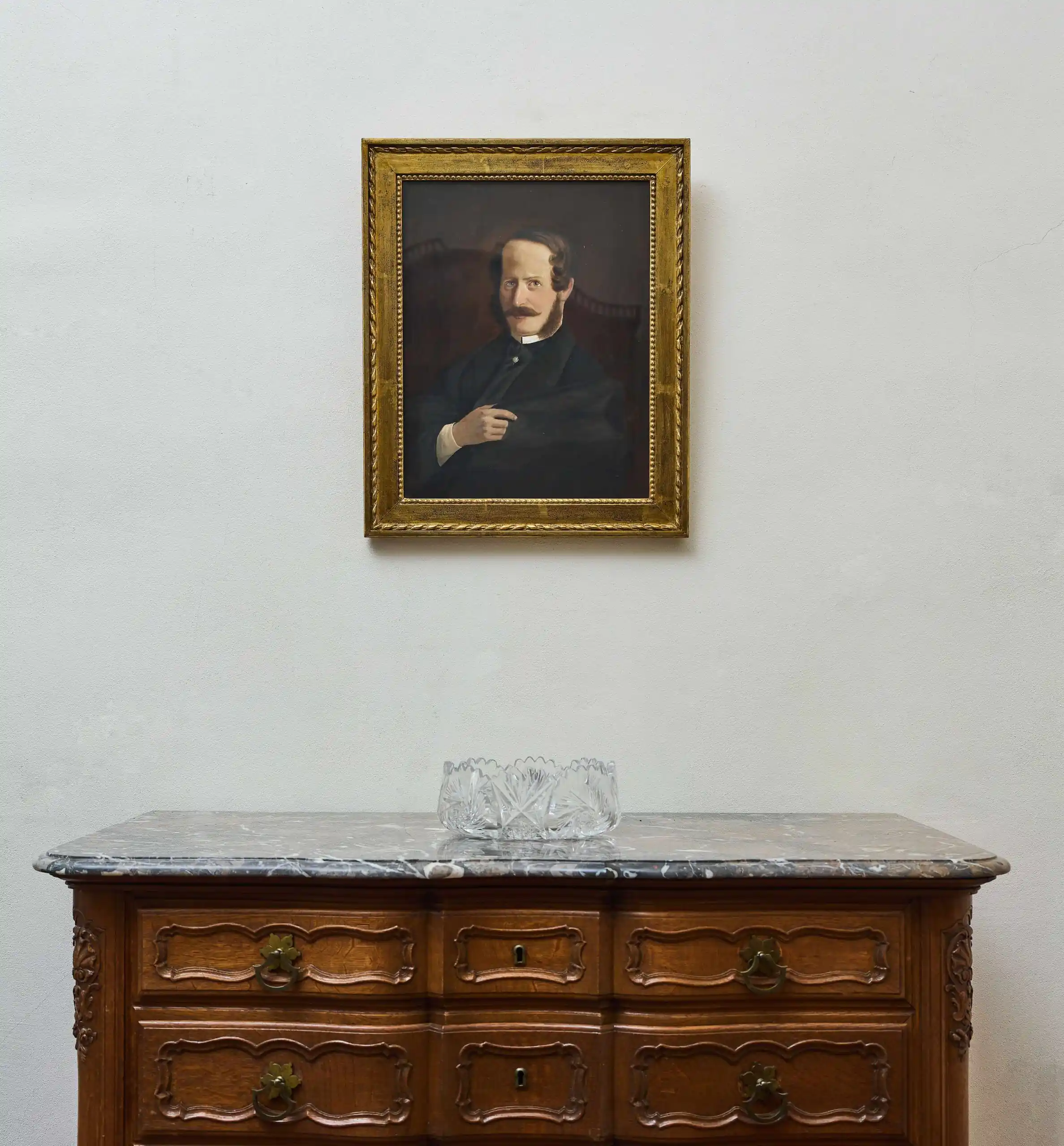 Portrét muže – Friedrich Ditmar 1817–1901