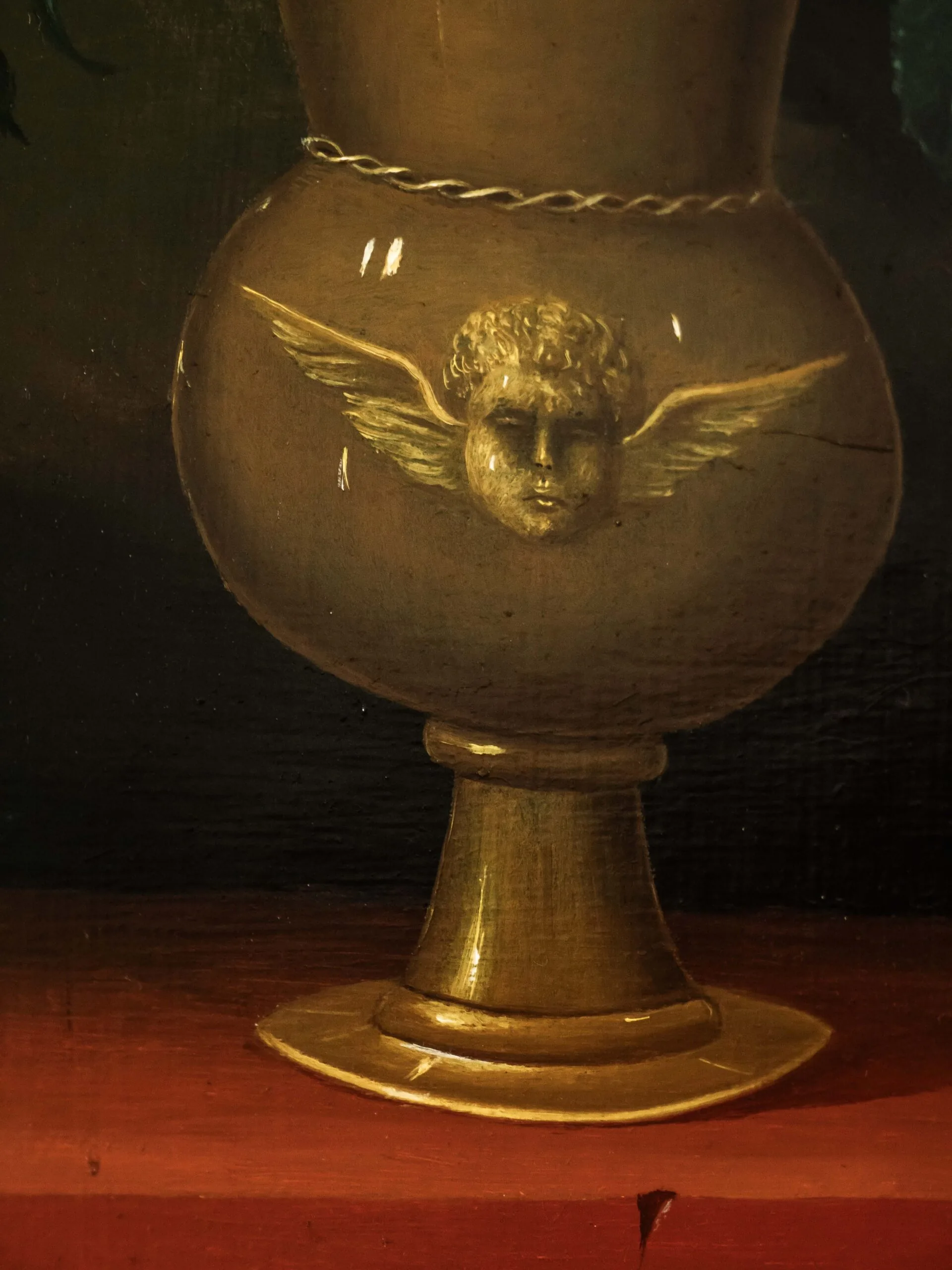 Květinové zátiší v renesančním stylu 78,5 X 69 cm – Reservé Z.P.