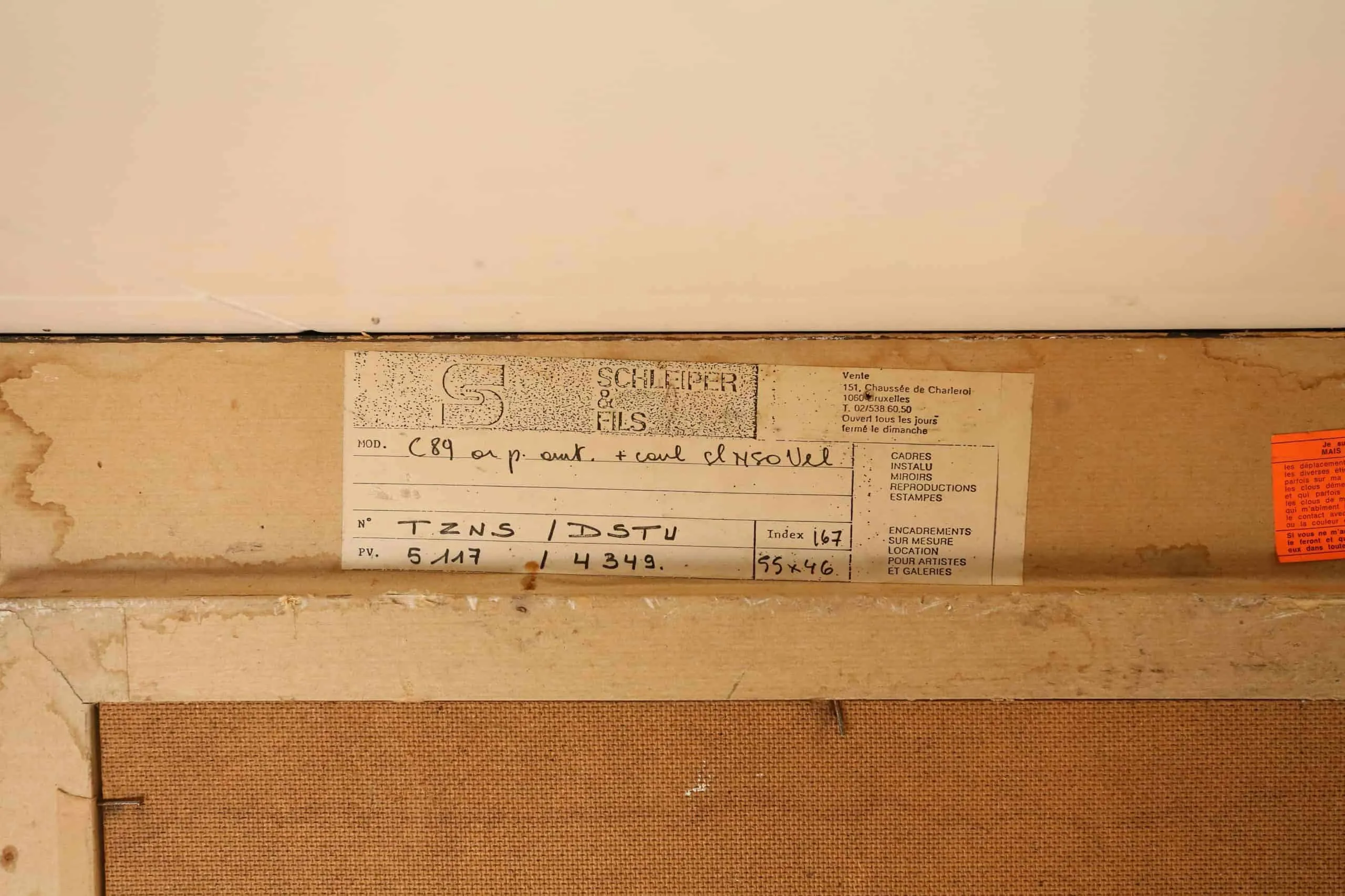 Květinové zátiší v renesančním stylu 78,5 X 69 cm – Reservé Z.P.