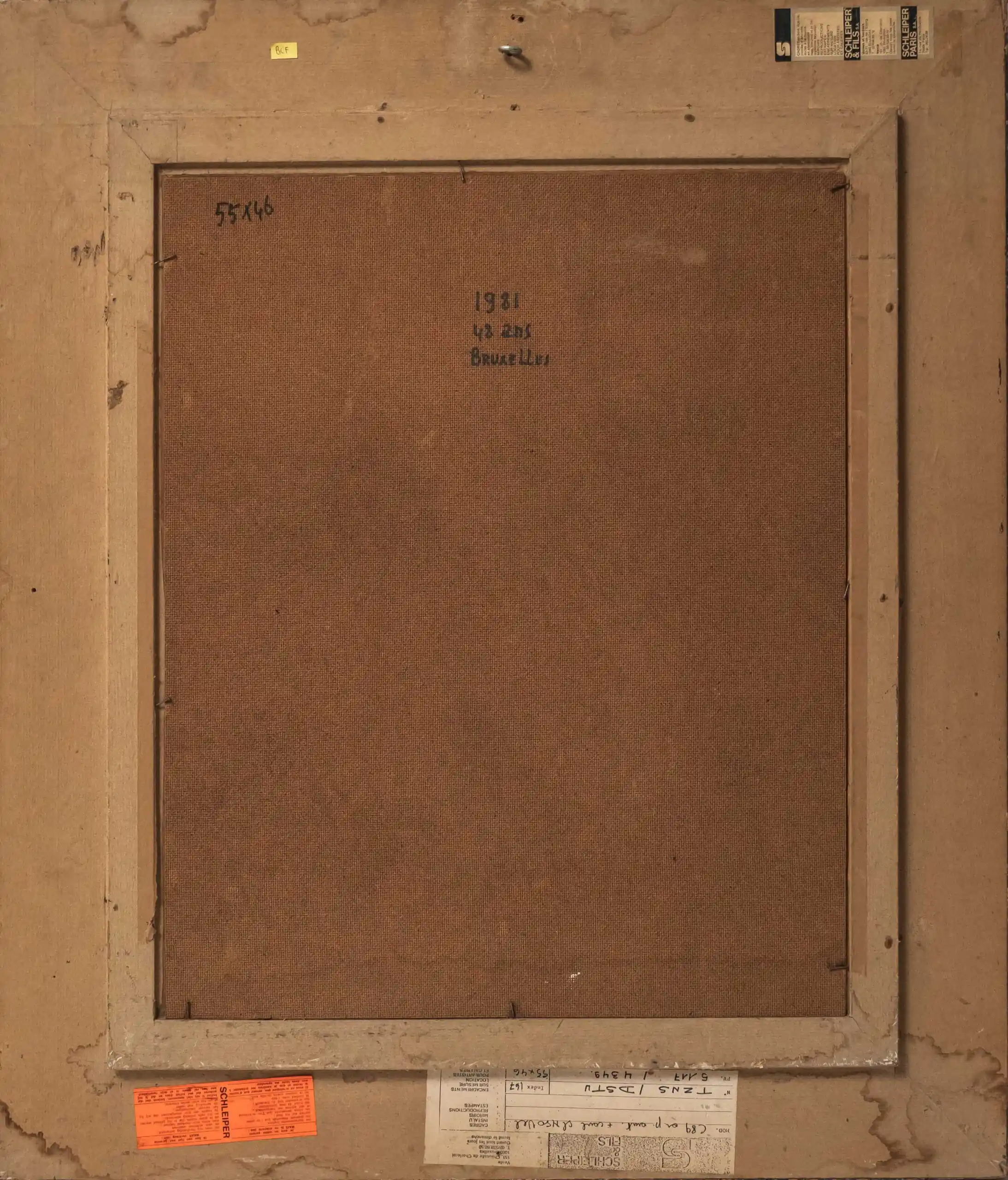 Květinové zátiší v renesančním stylu 78,5 X 69 cm – Reservé Z.P.