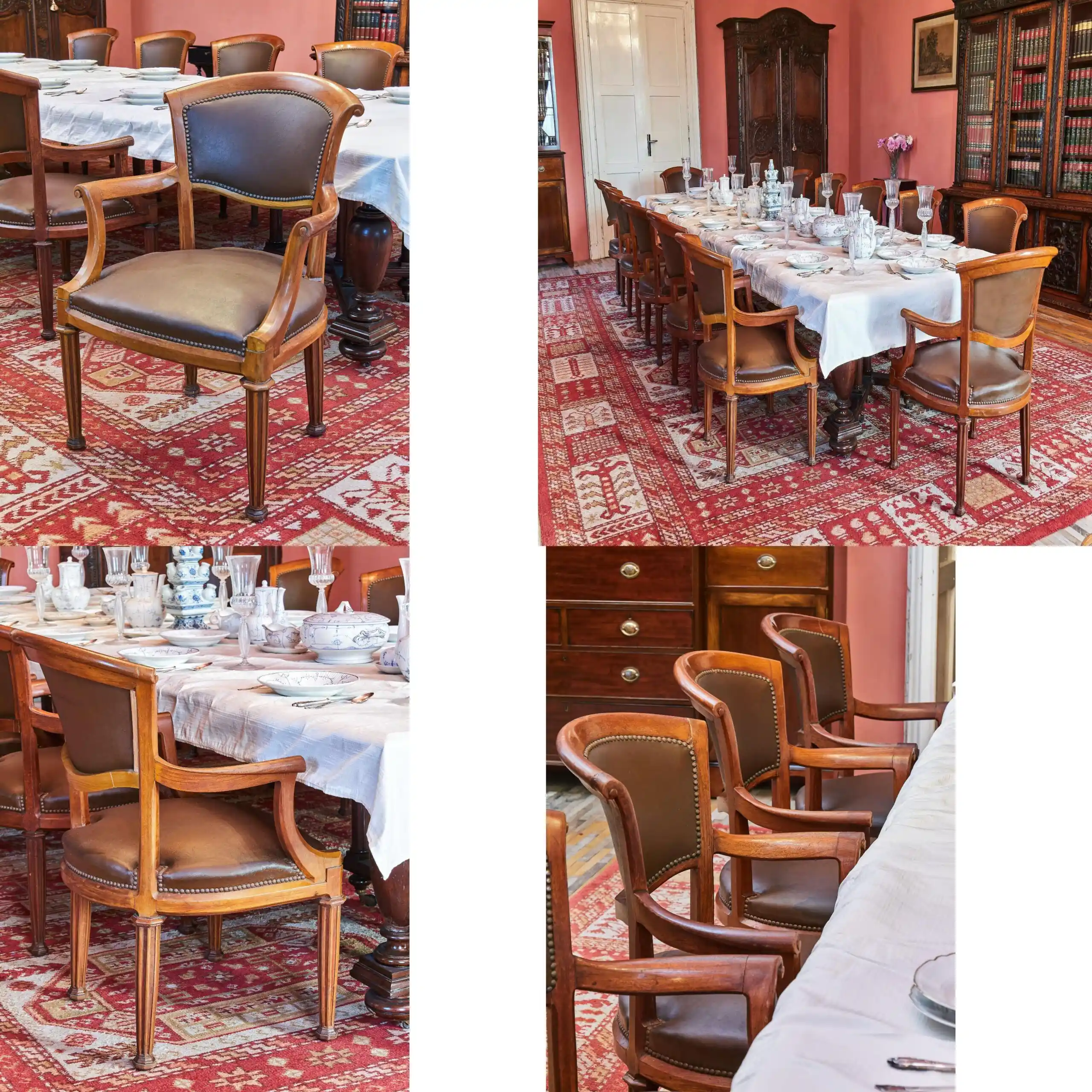 Starožitný set křesílek k jídelnímu stolu 12 KS – Reservé