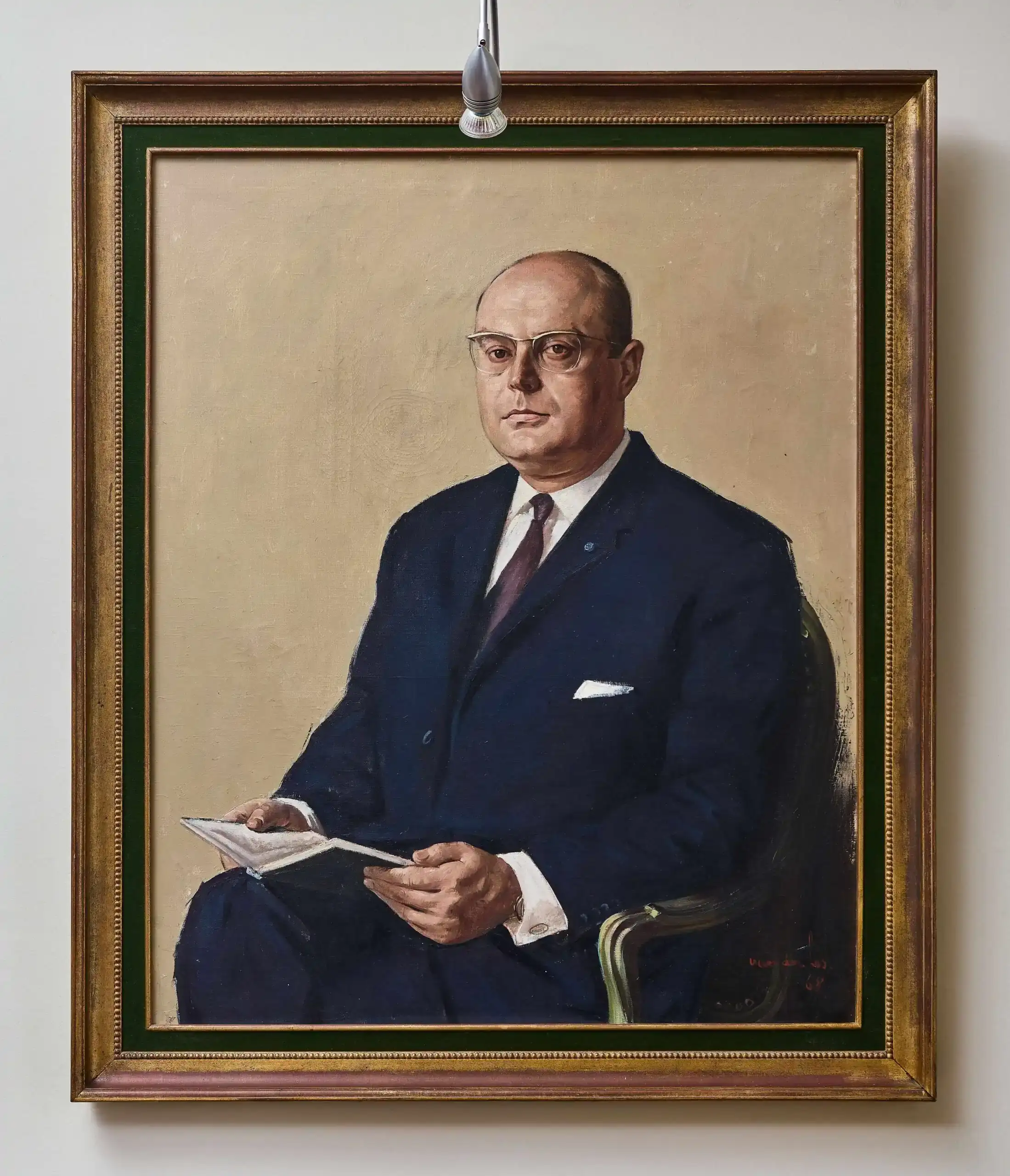 Portrét muže Jan van Loo 114 x 95 cm