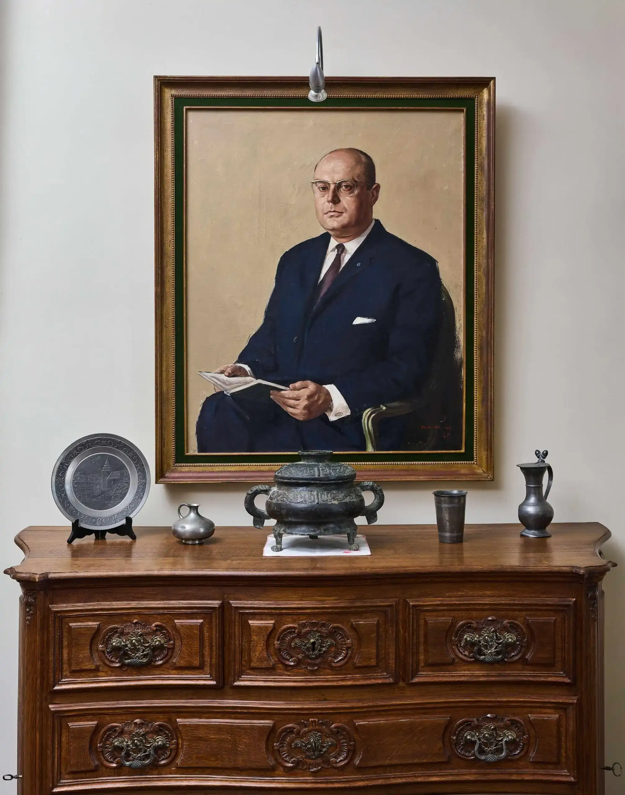 Portrét muže Jan van Loo 114 x 95 cm