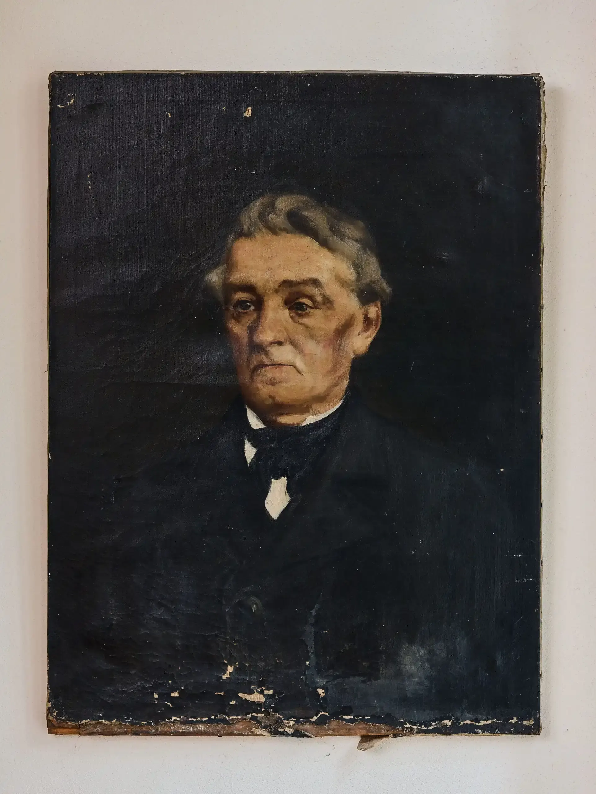 Dvojice historických portrétních maleb 19. století – Adele Mertens & Petrus Franciscus Mertens