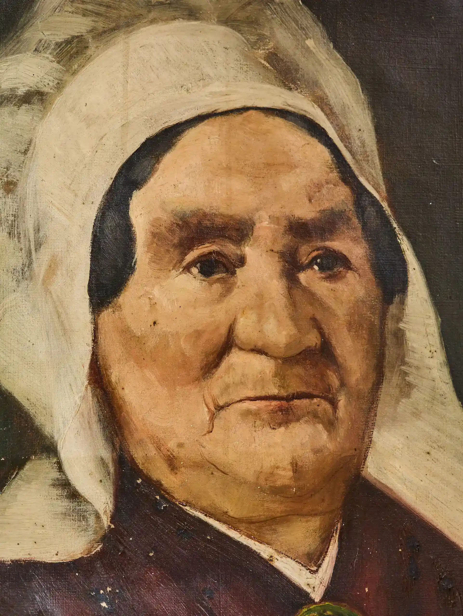 Dvojice historických portrétních maleb 19. století – Adele Mertens & Petrus Franciscus Mertens