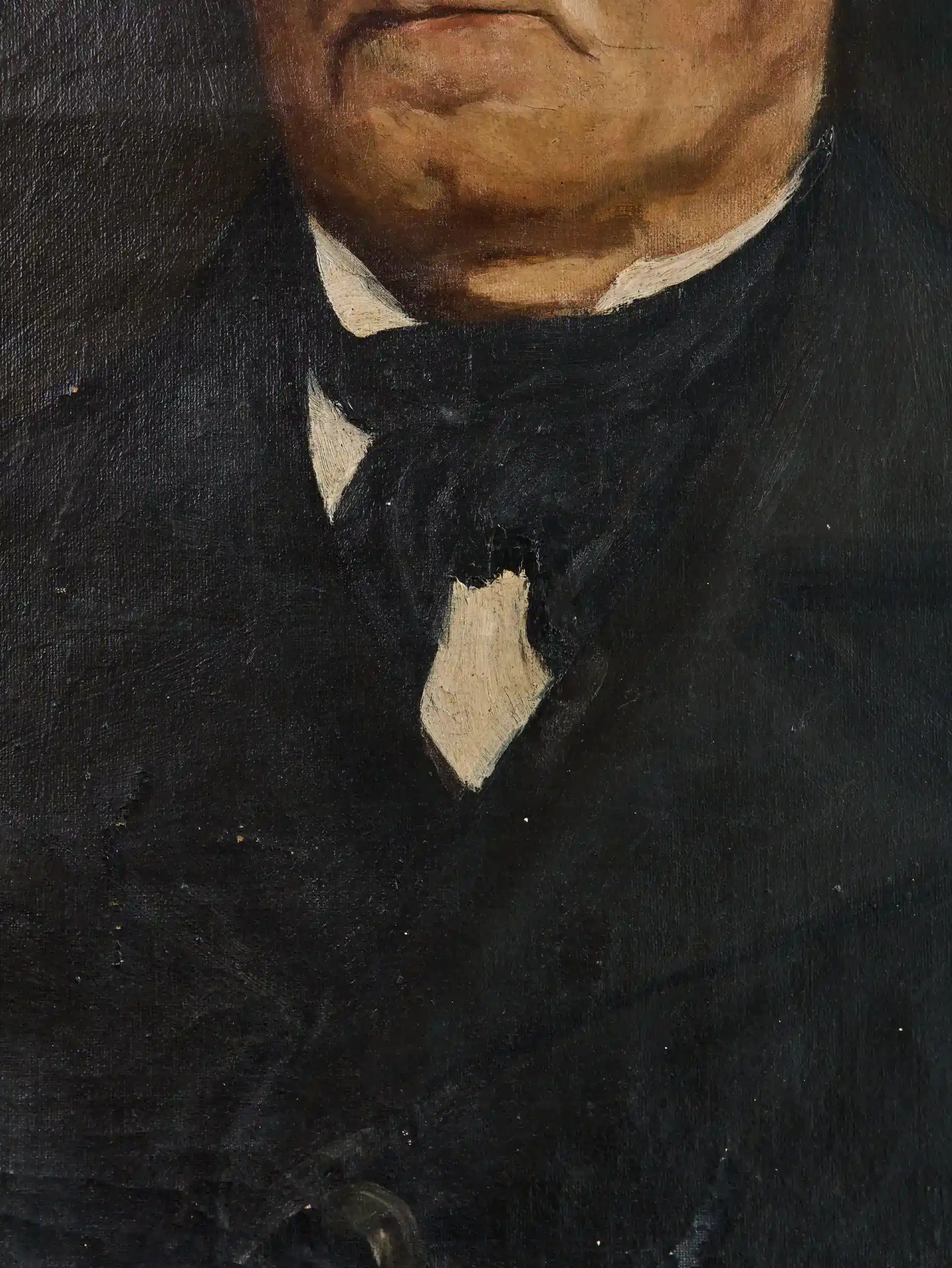Dvojice historických portrétních maleb 19. století – Adele Mertens & Petrus Franciscus Mertens