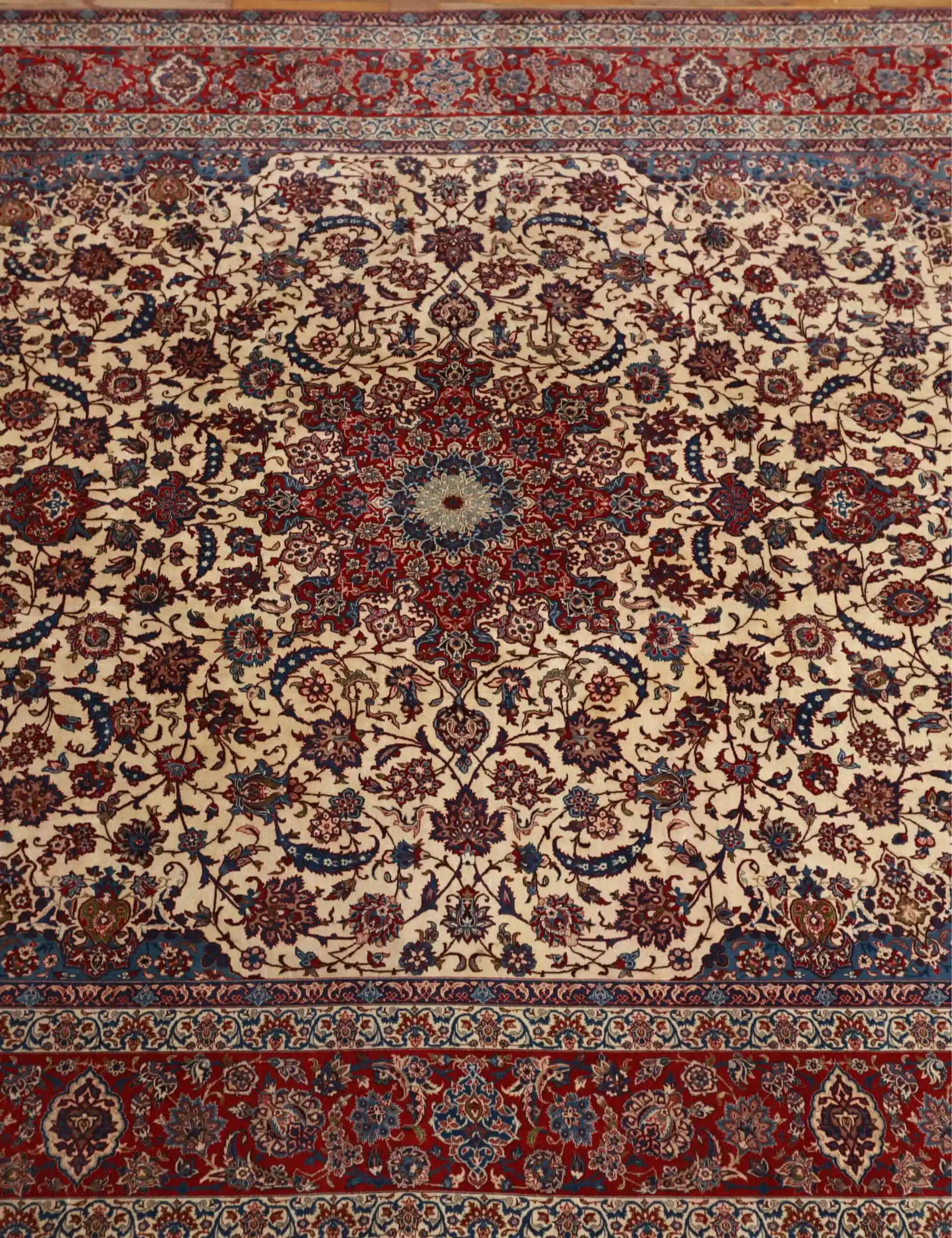 Perský koberec Isfahan 400 X 260 cm milion uzlíků na m2 – Reservé
