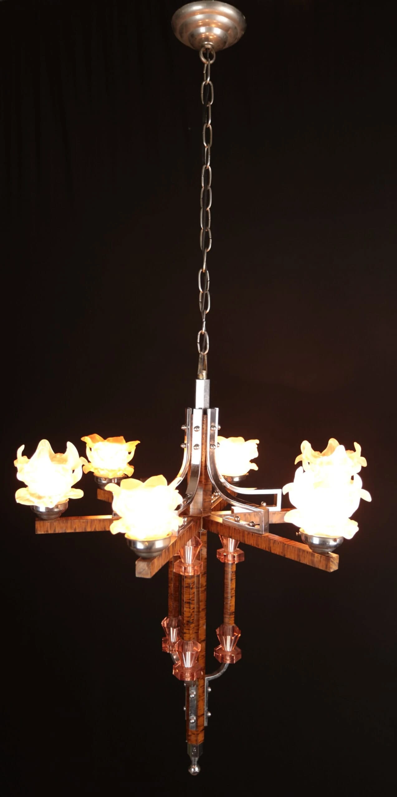 Luxusní Artdecový lustr